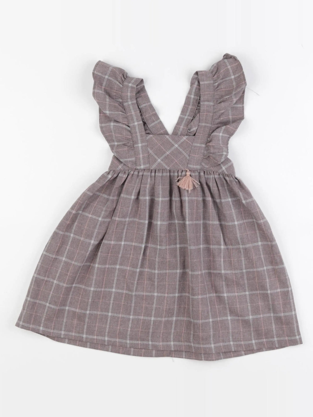 Lola Palacios - robe marron - 3 ans
