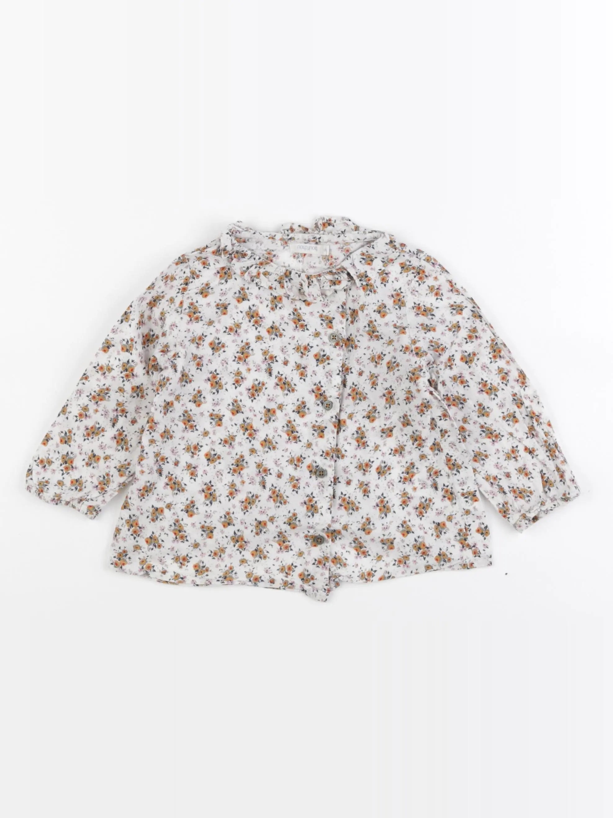 Boutchou - blouse beige - 18 mois