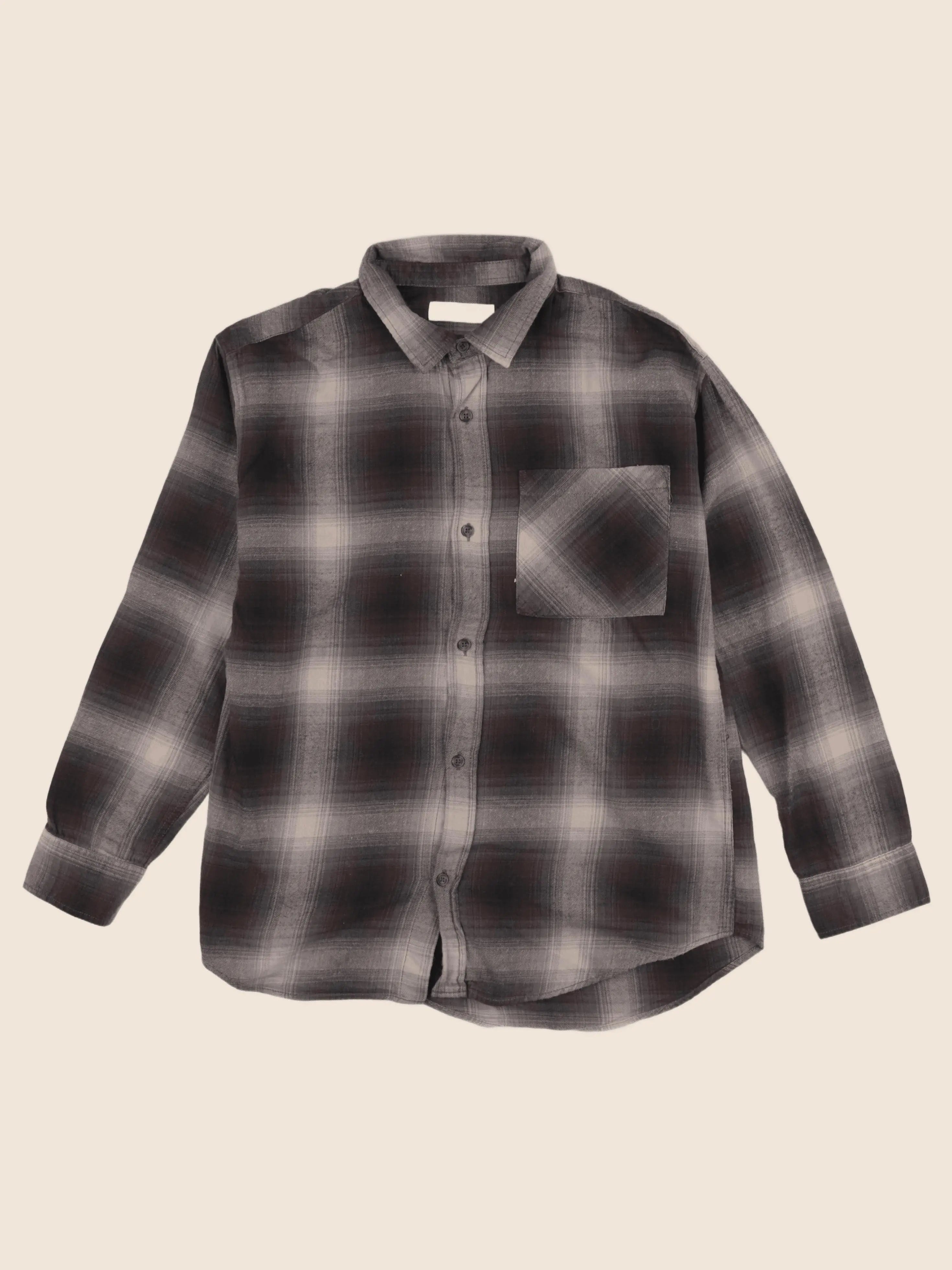 Zara - chemise marron, beige - 11 ans