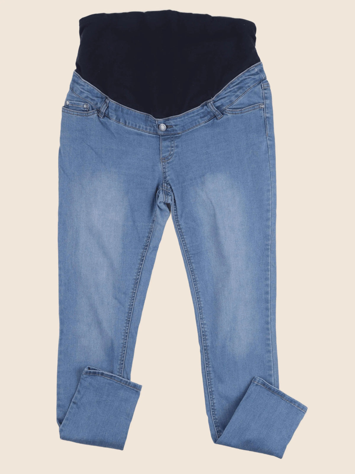 Vertbaudet - jean grossesse bleu - 46