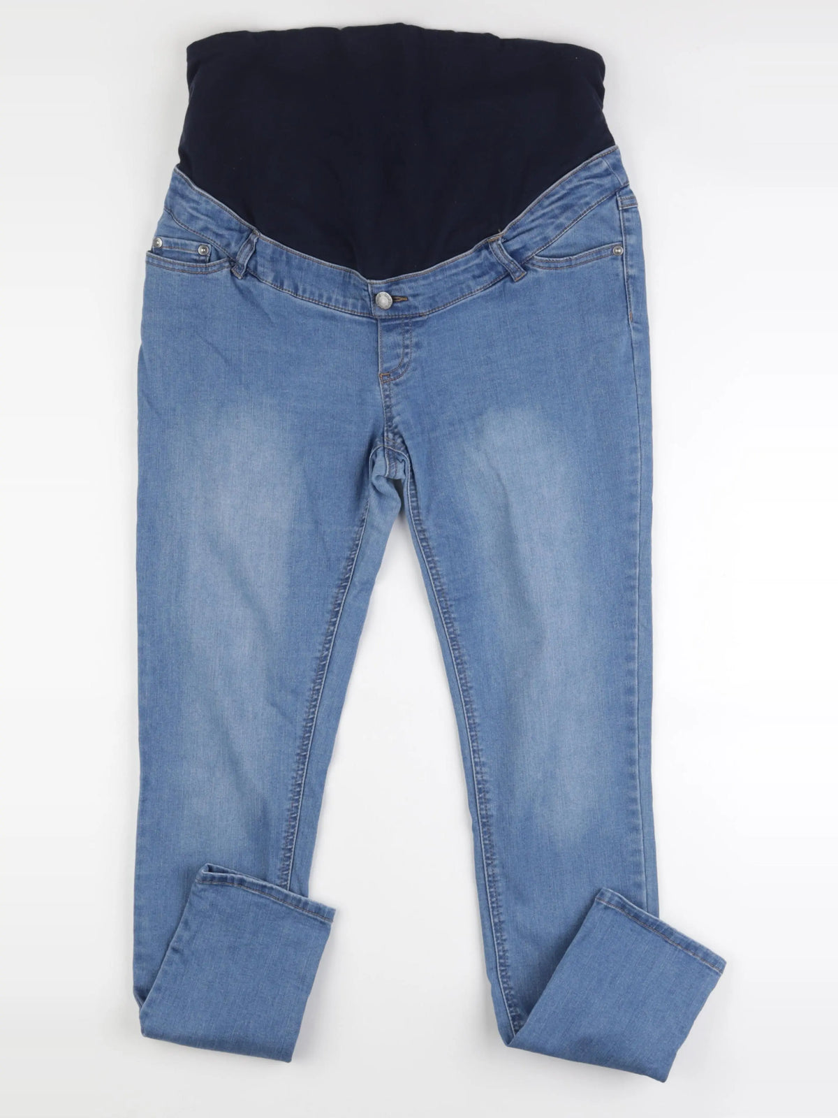 Vertbaudet - jean grossesse bleu - 46