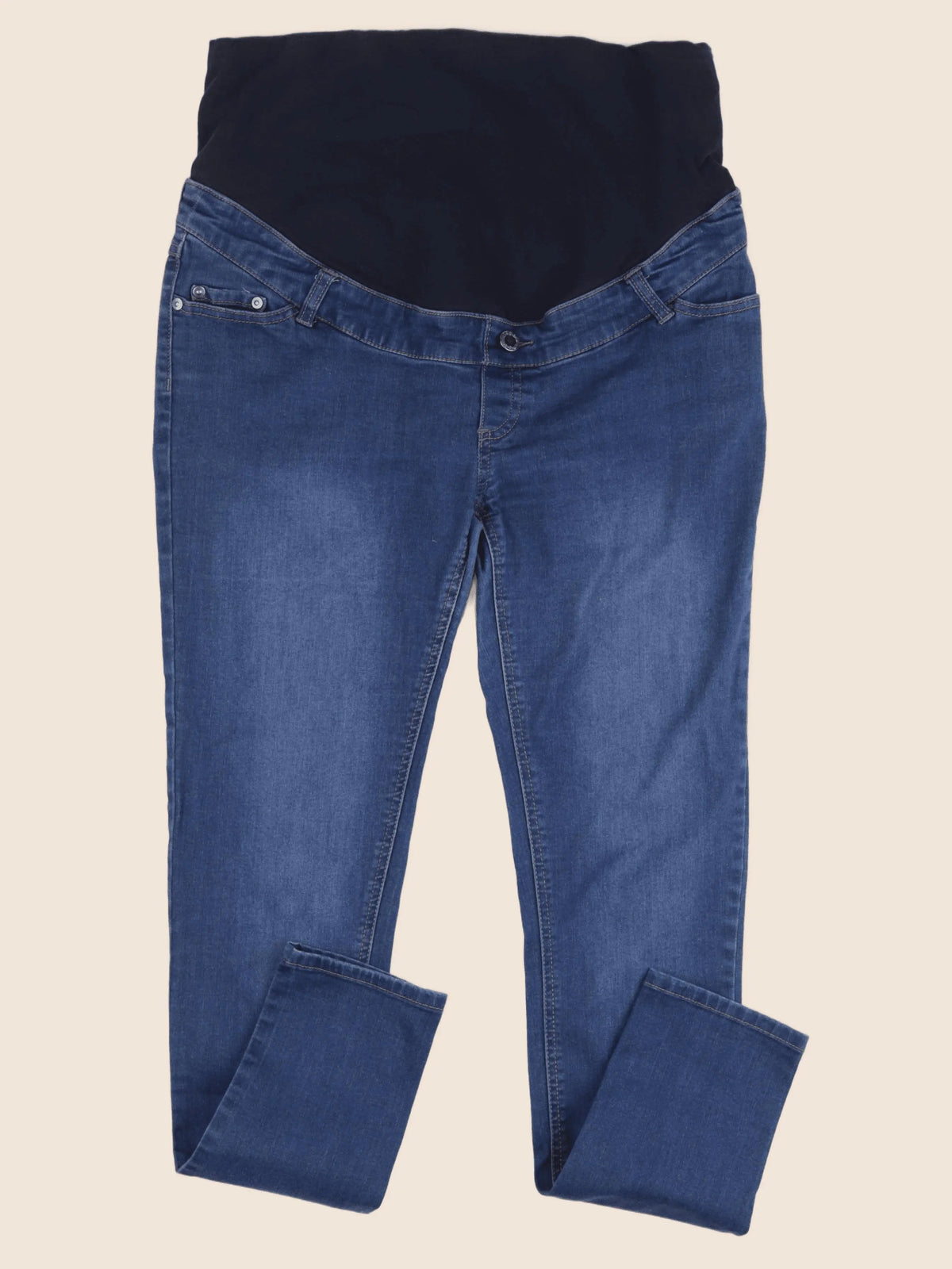 Vertbaudet - jean grossesse bleu - 46