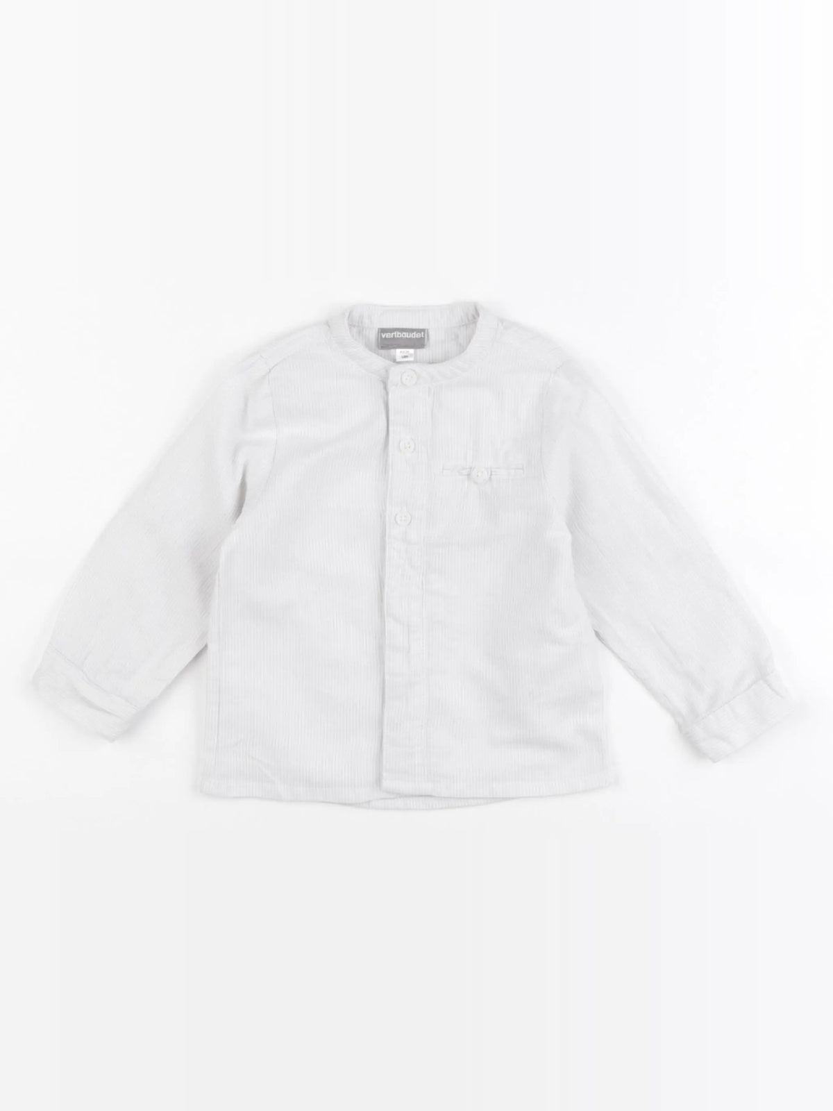 Vertbaudet - chemise beige - 18 mois