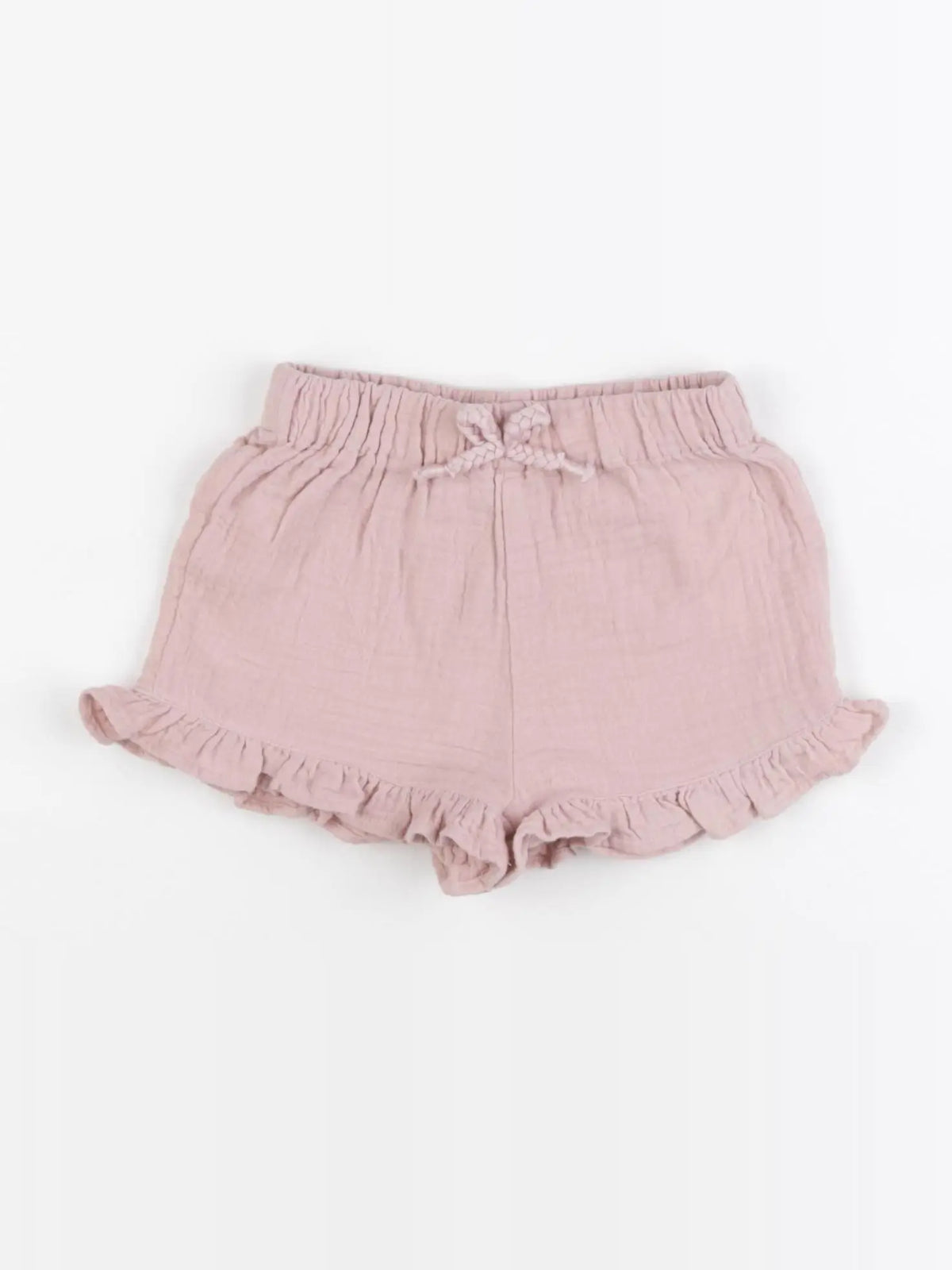 Vertbaudet - short rose - 12 mois