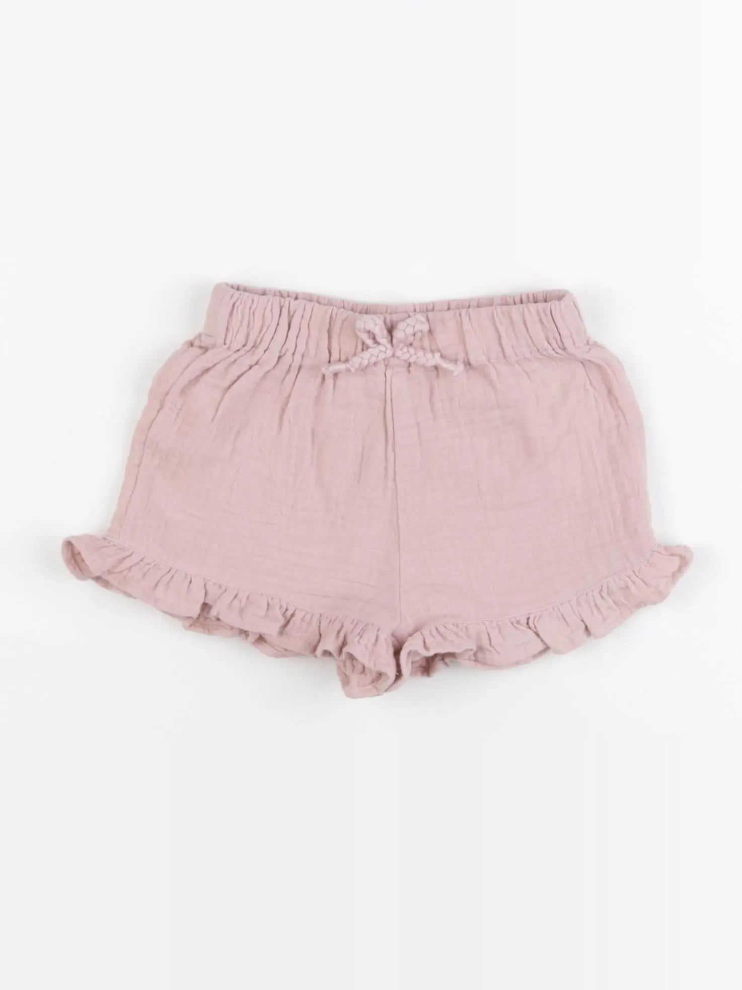 Vertbaudet - short rose - 12 mois