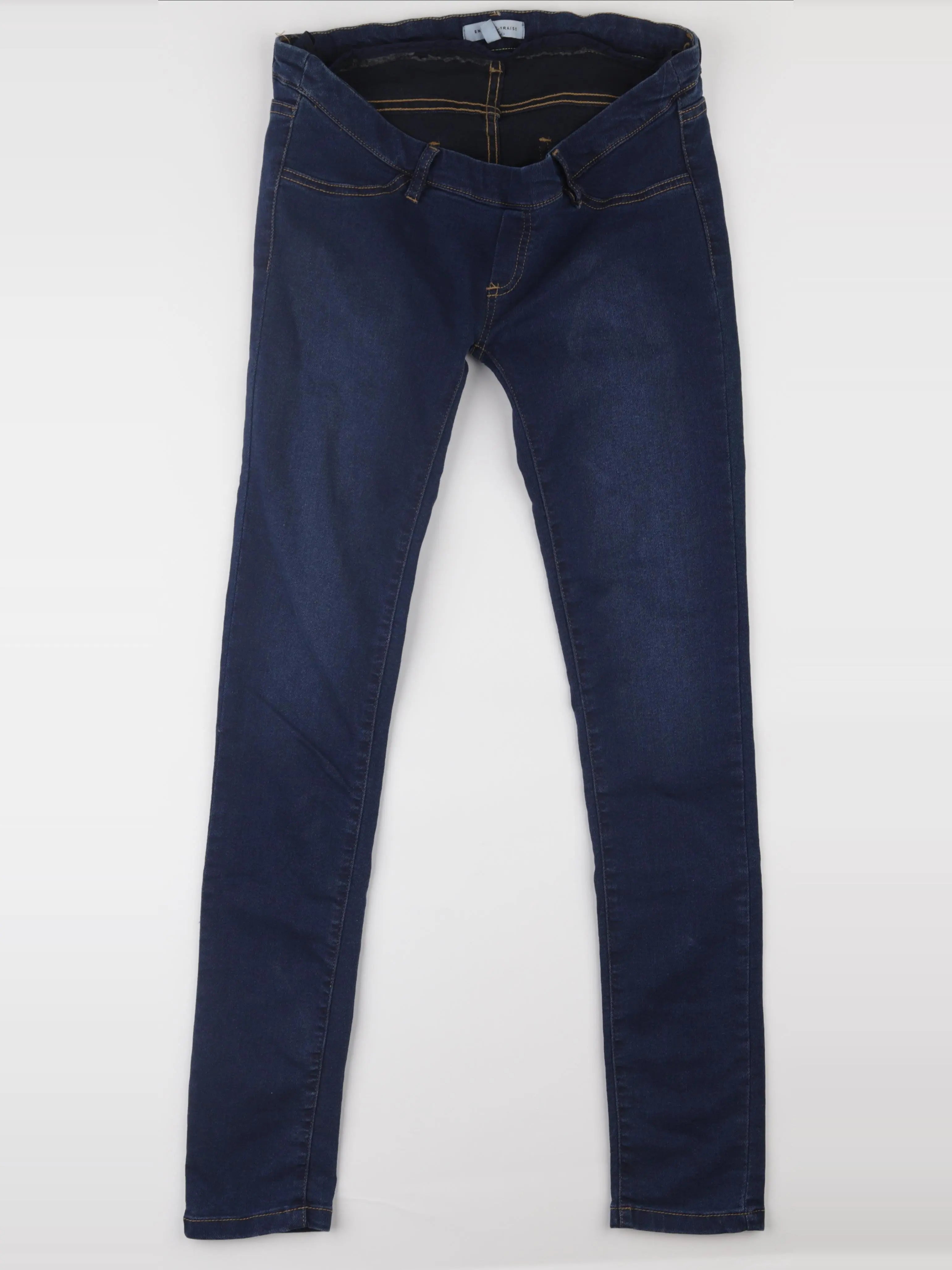 Envie de fraise - jean grossesse bleu - 38