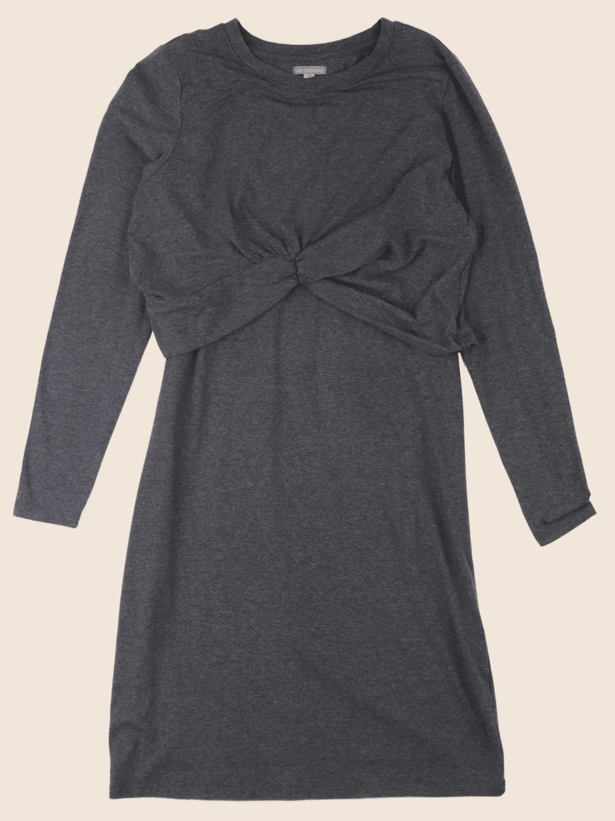 Vertbaudet - robe grossesse, allaitement gris - 34 à 36