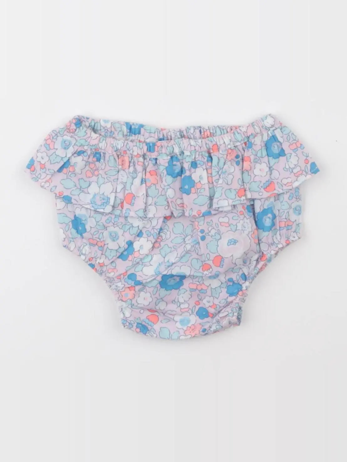 Jacadi - bloomer liberty bleu, rose - 1 mois