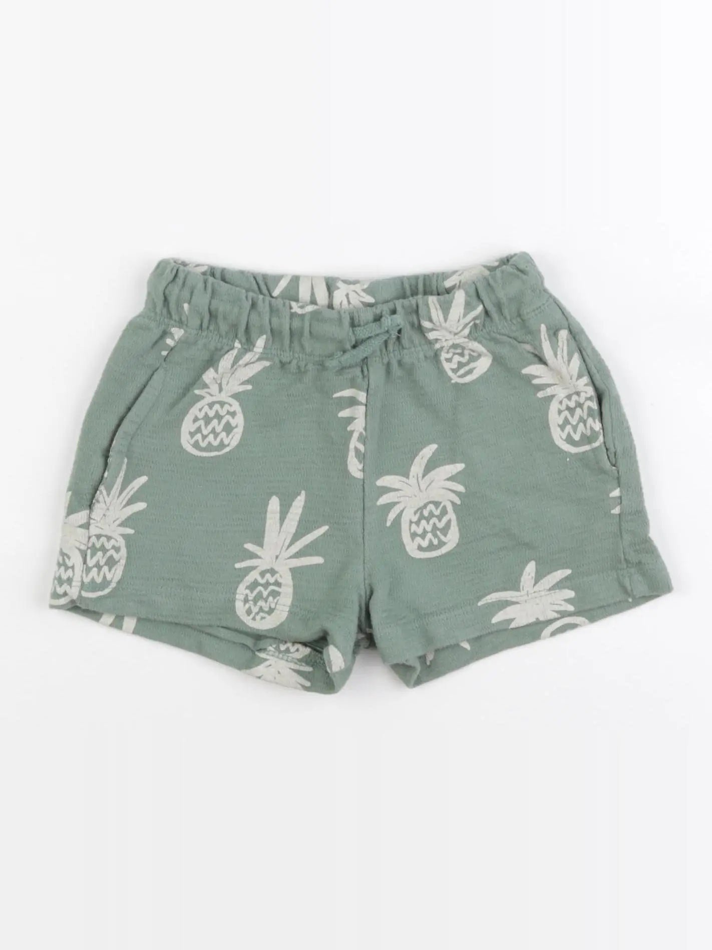 Zara - short vert - 18/24 mois