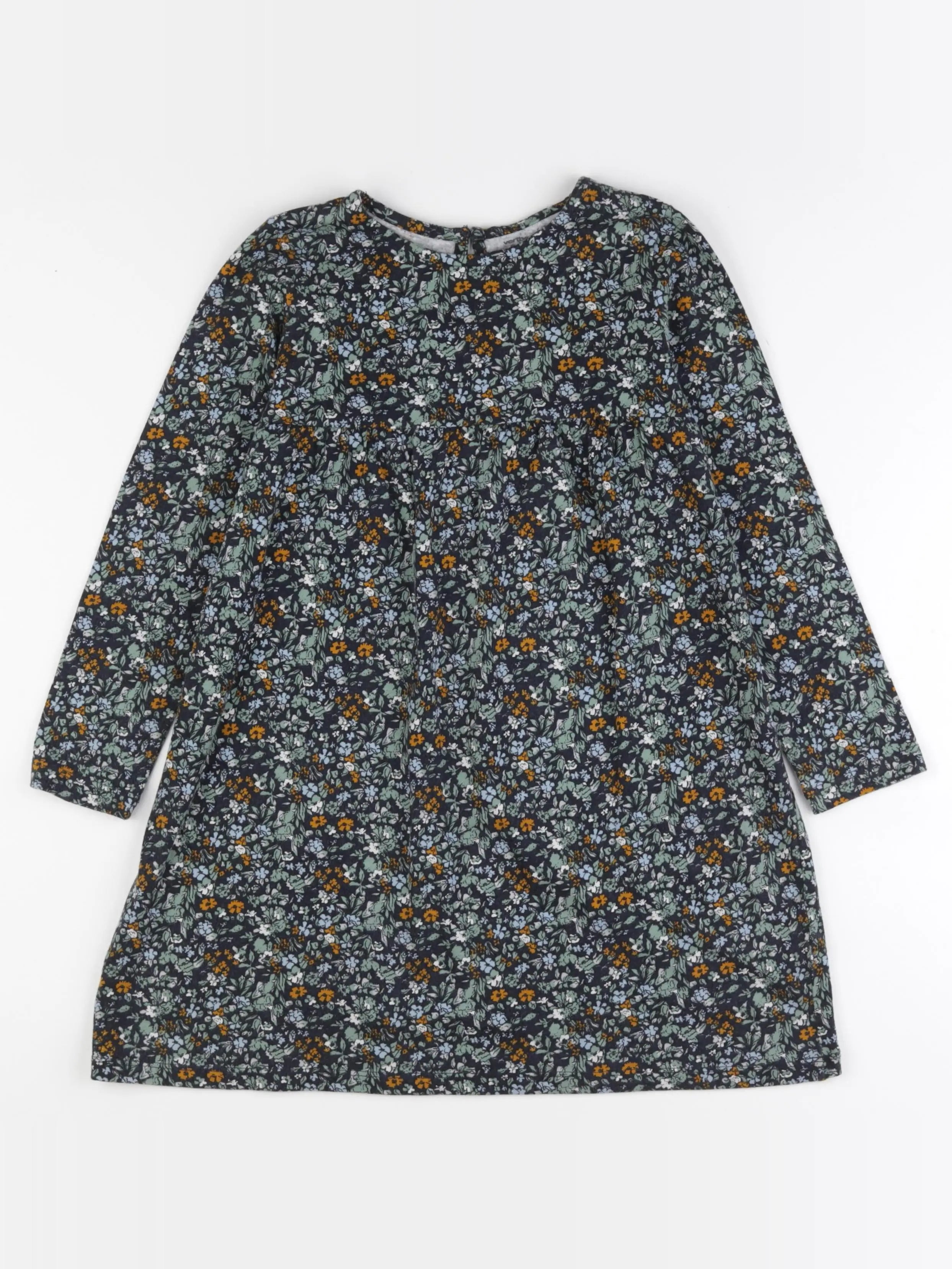 Vertbaudet - robe multicolore - 8 ans