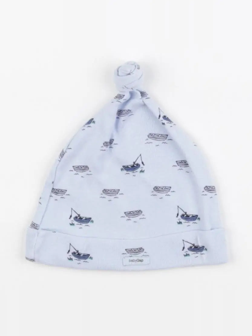 GAP - bonnet bleu - 3/6 mois