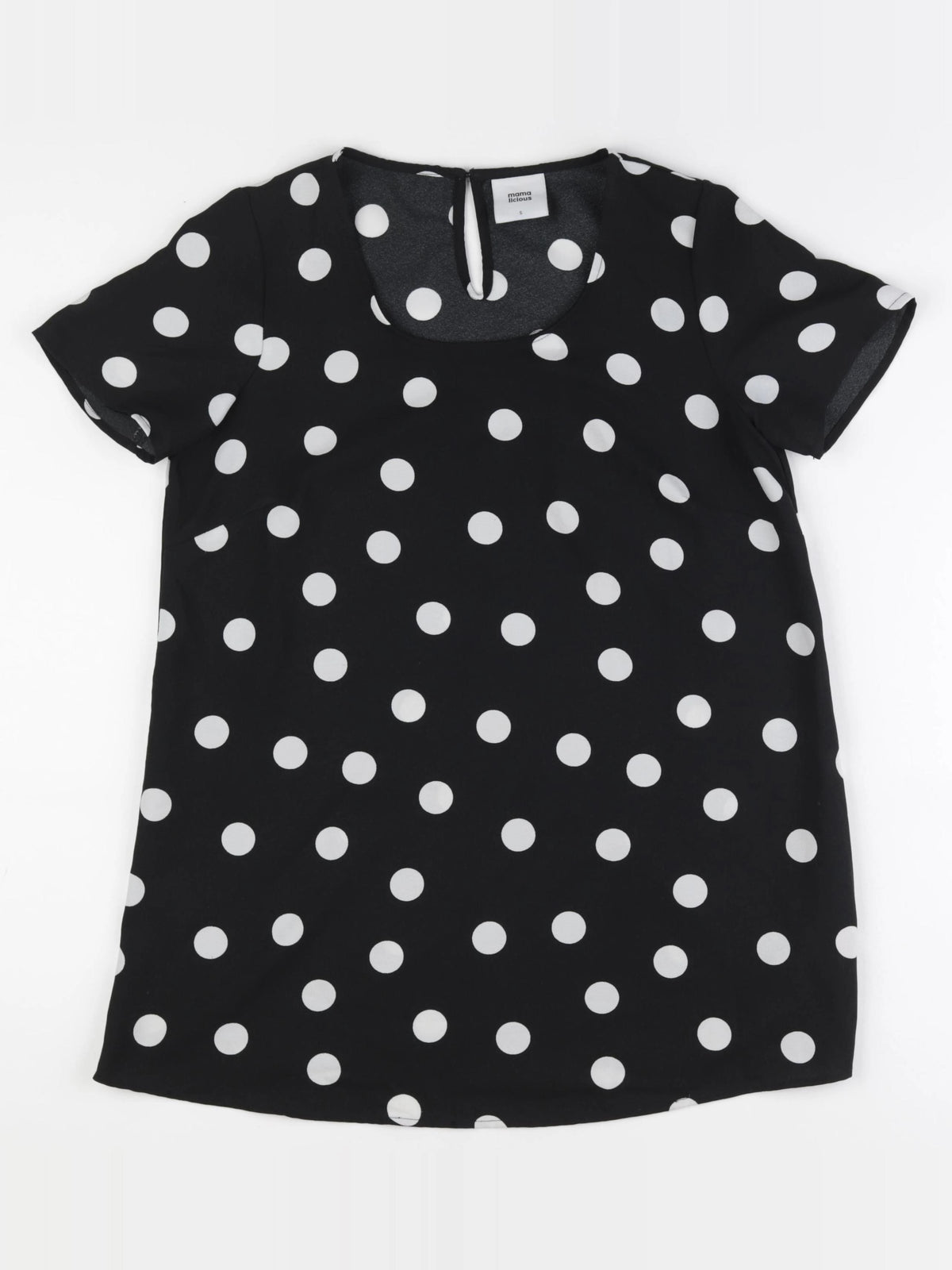 Mamalicious - blouse grossesse noir, blanc - s