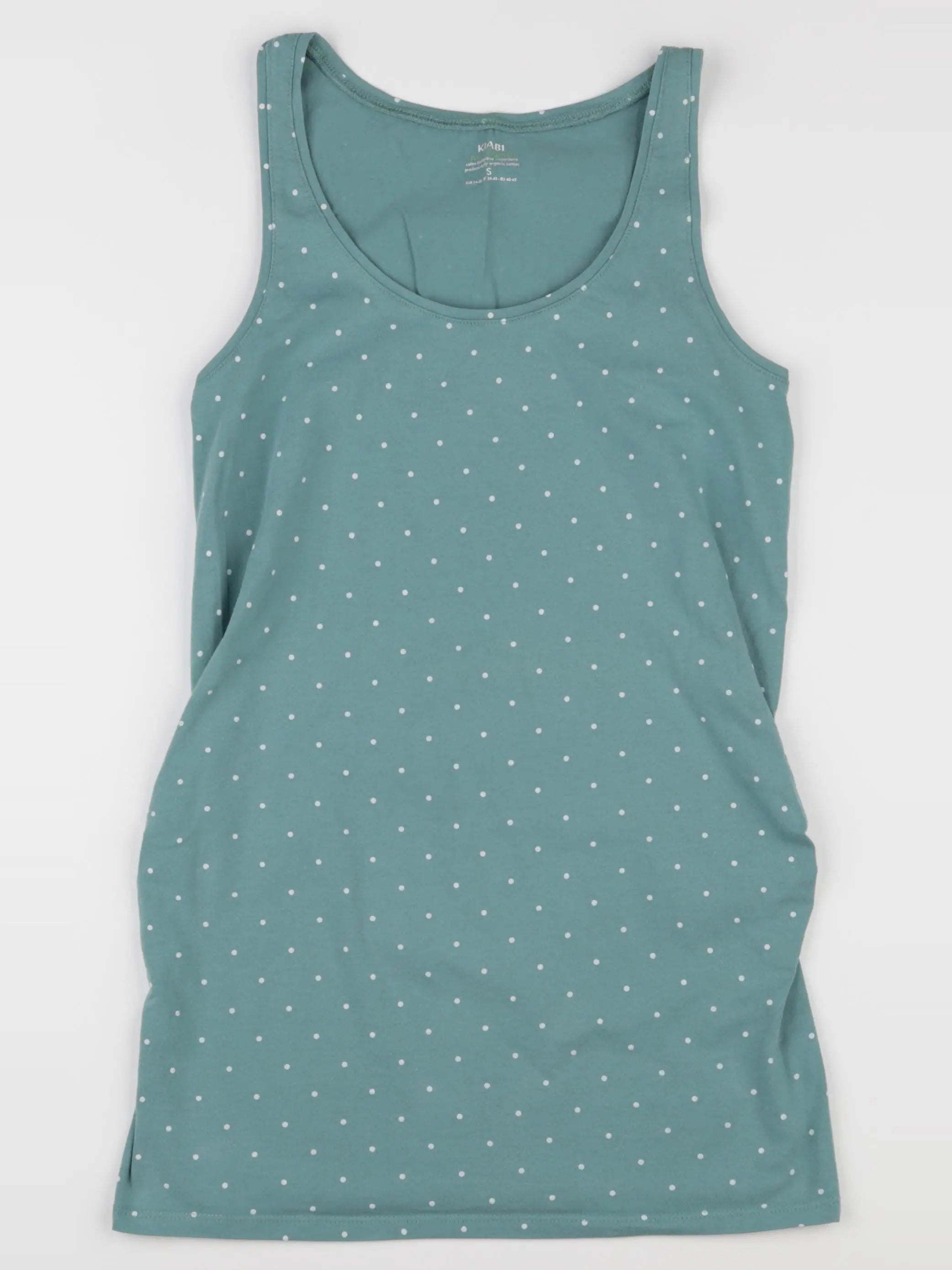 Kiabi - débardeur grossesse vert - s