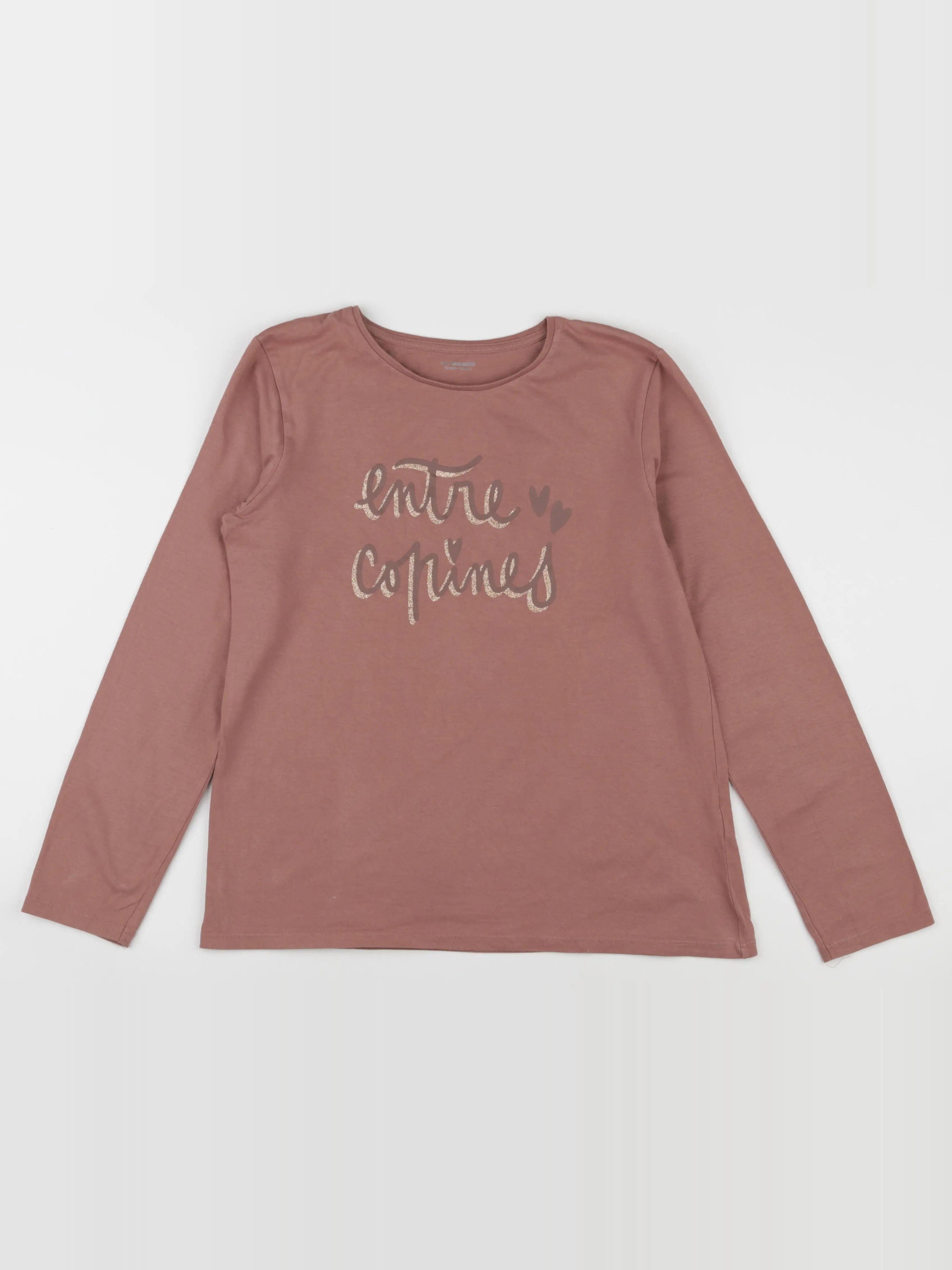 Vertbaudet - tee-shirt rose - 14 ans