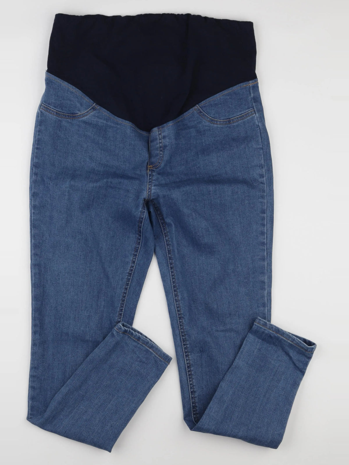 Vertbaudet - jean grossesse bleu - 42