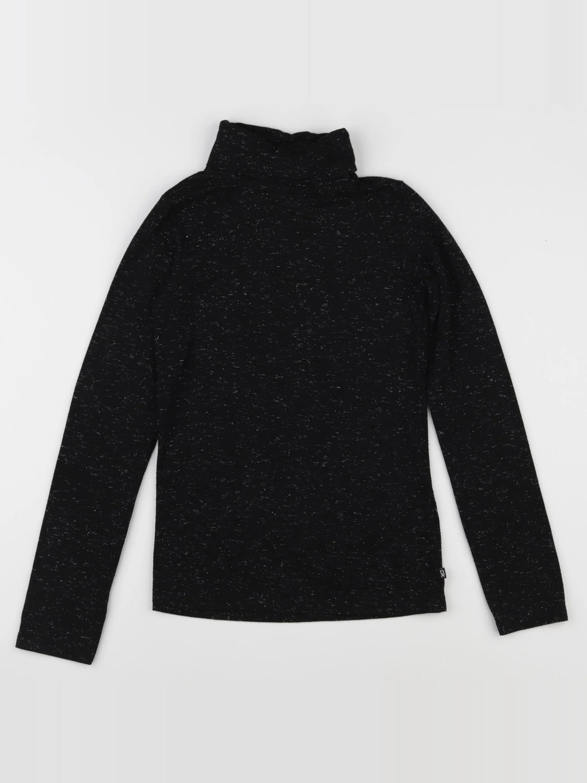 Okaidi - sous-pull argent, noir - 10 ans
