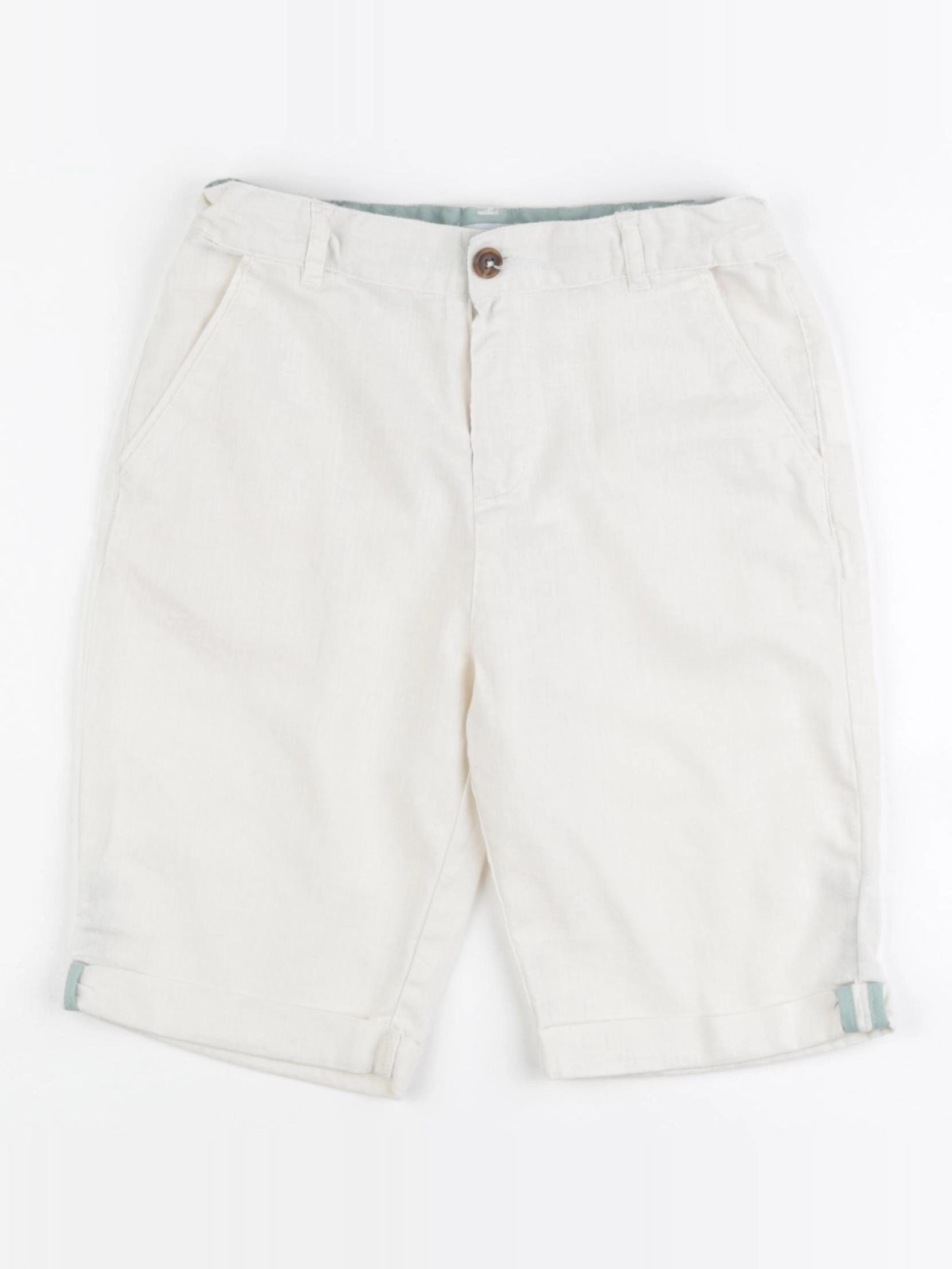 Vertbaudet - short beige - 9 ans