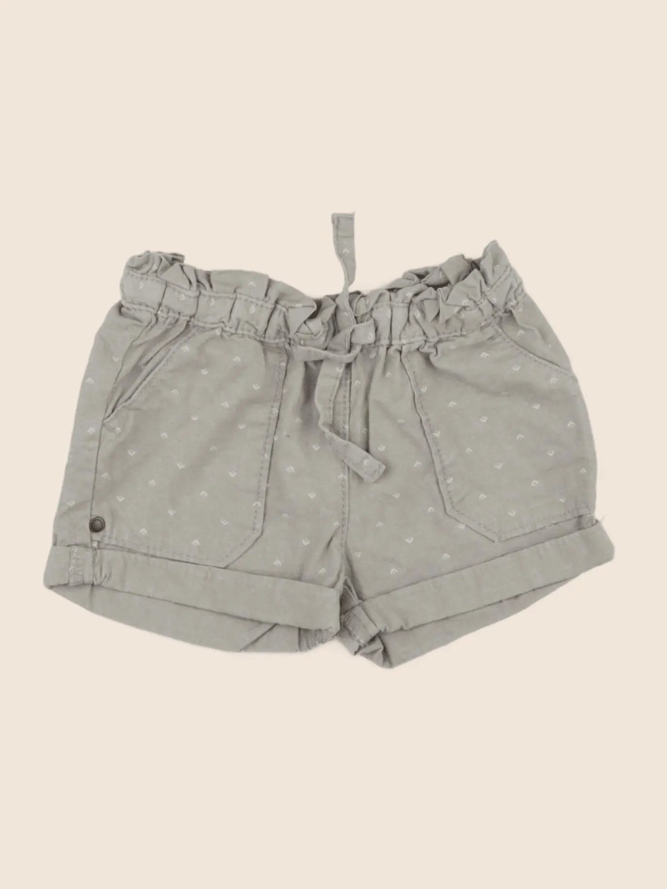 Vertbaudet - short taupe - 18 mois