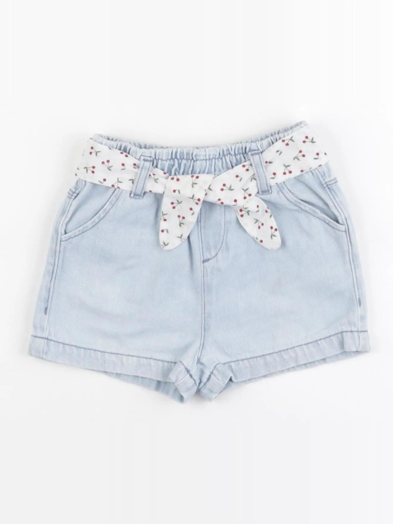 Vertbaudet - short bleu - 24 mois
