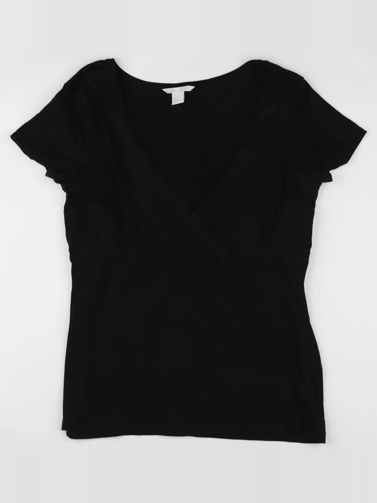 H&M - tee-shirt grossesse noir - 40