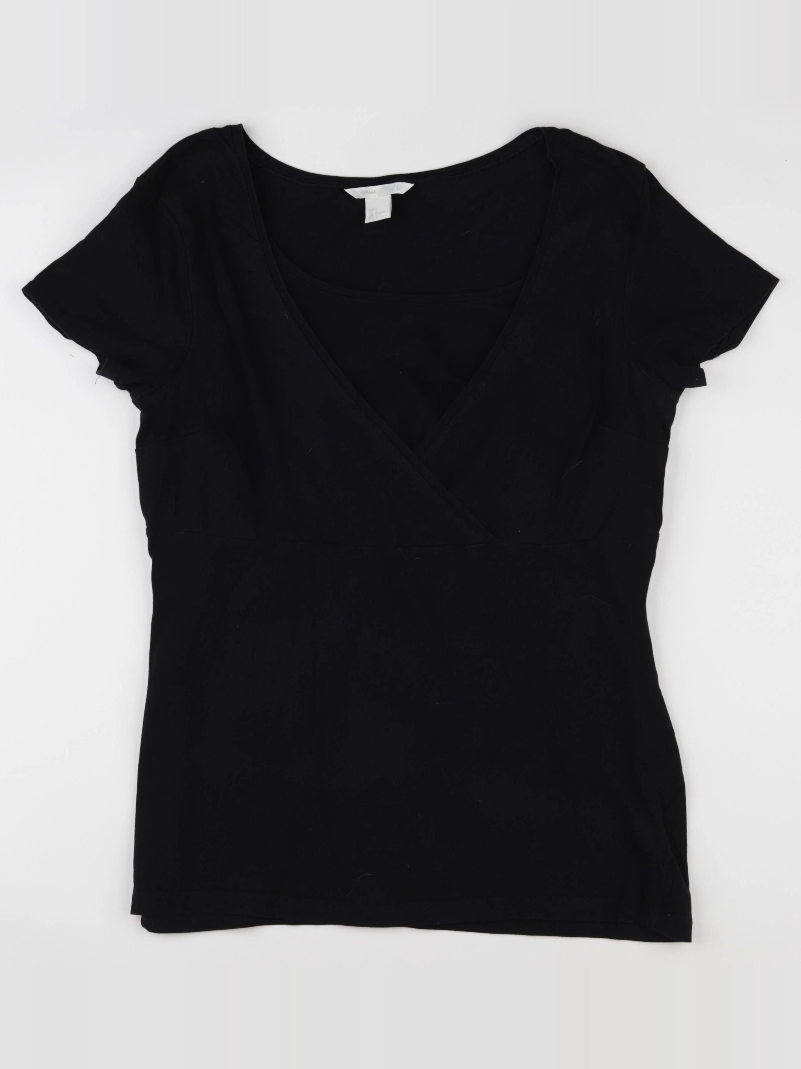 H&M - tee-shirt grossesse noir - 40