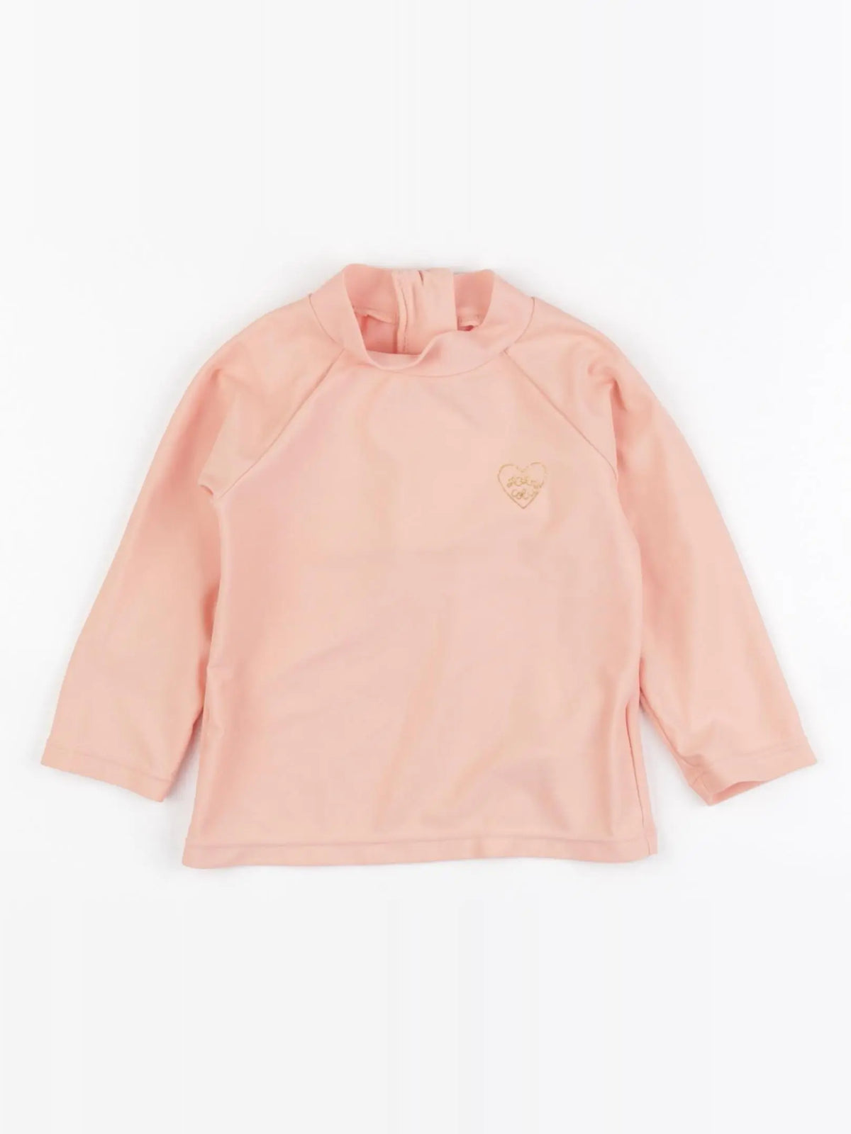 Vertbaudet - tee-shirt de bain rose - 6/9 mois