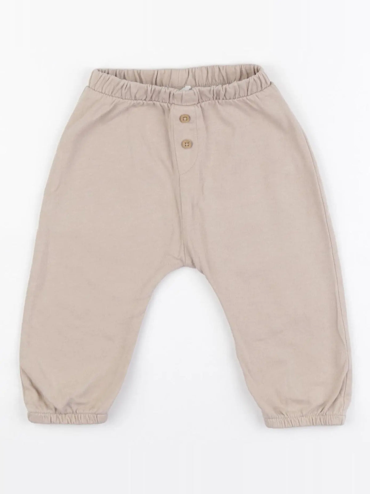 Vertbaudet - jogging beige - 6 mois