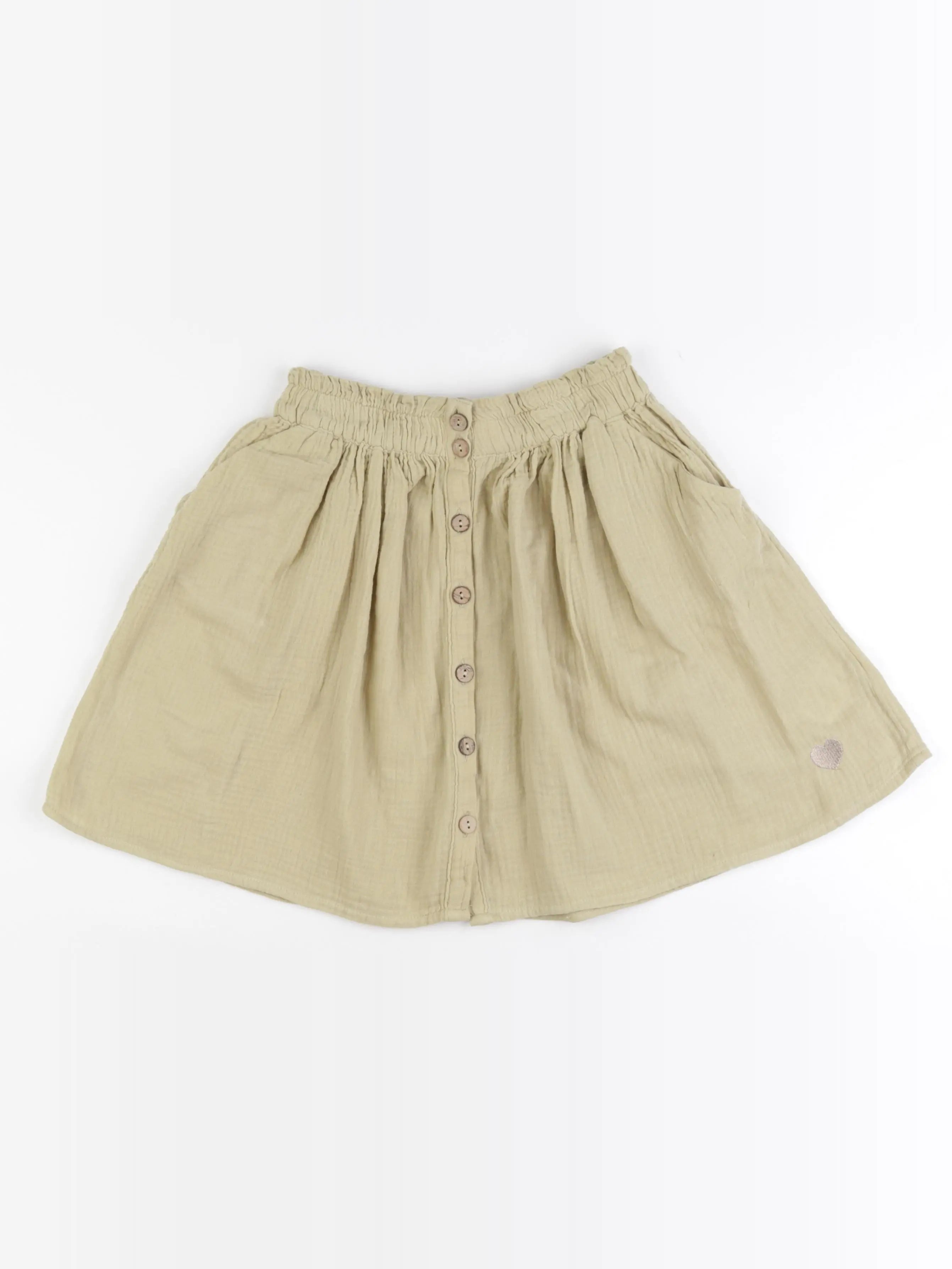 Vertbaudet - jupe vert - 10 ans