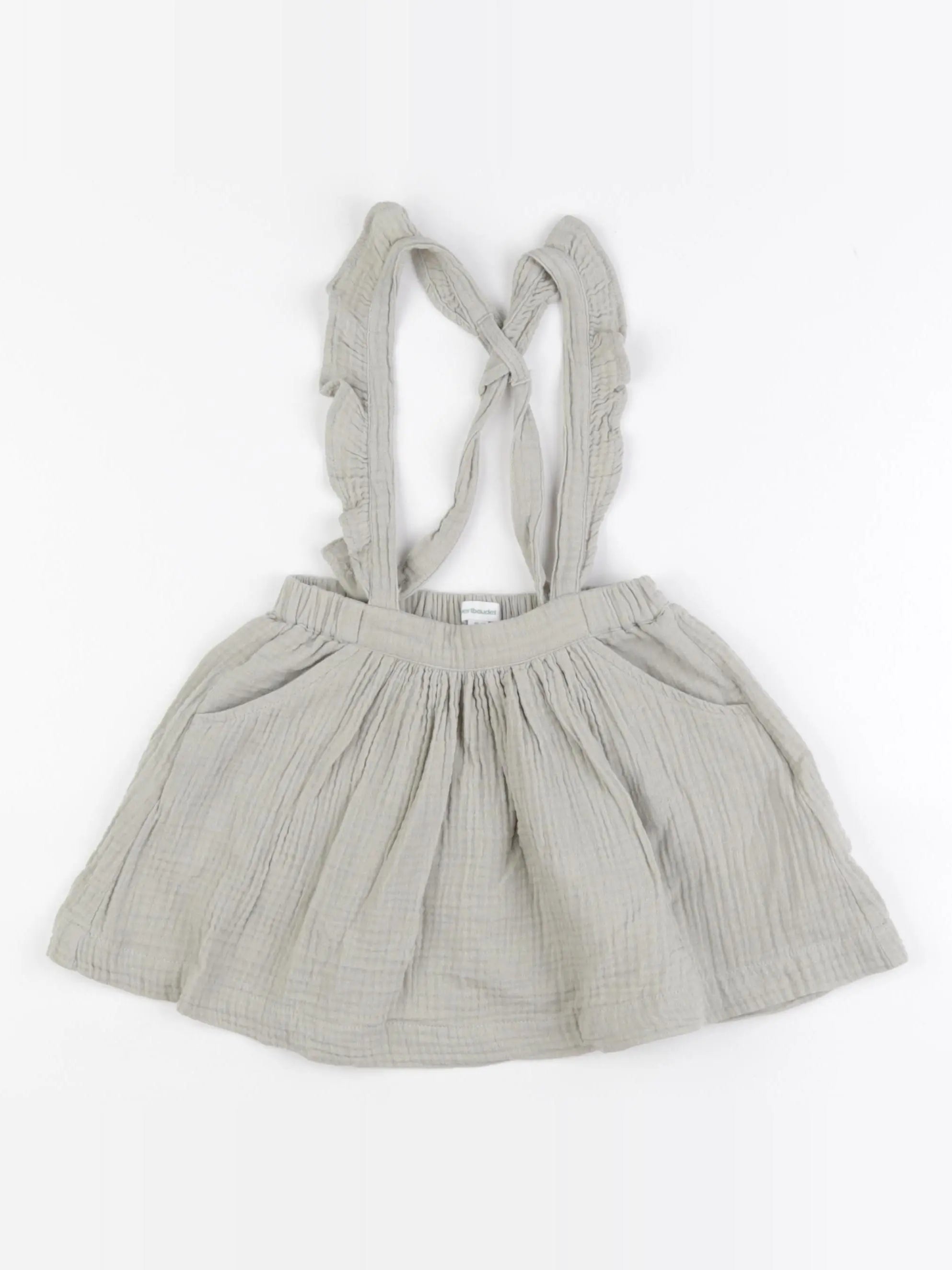 Vertbaudet - jupe vert - 24 mois