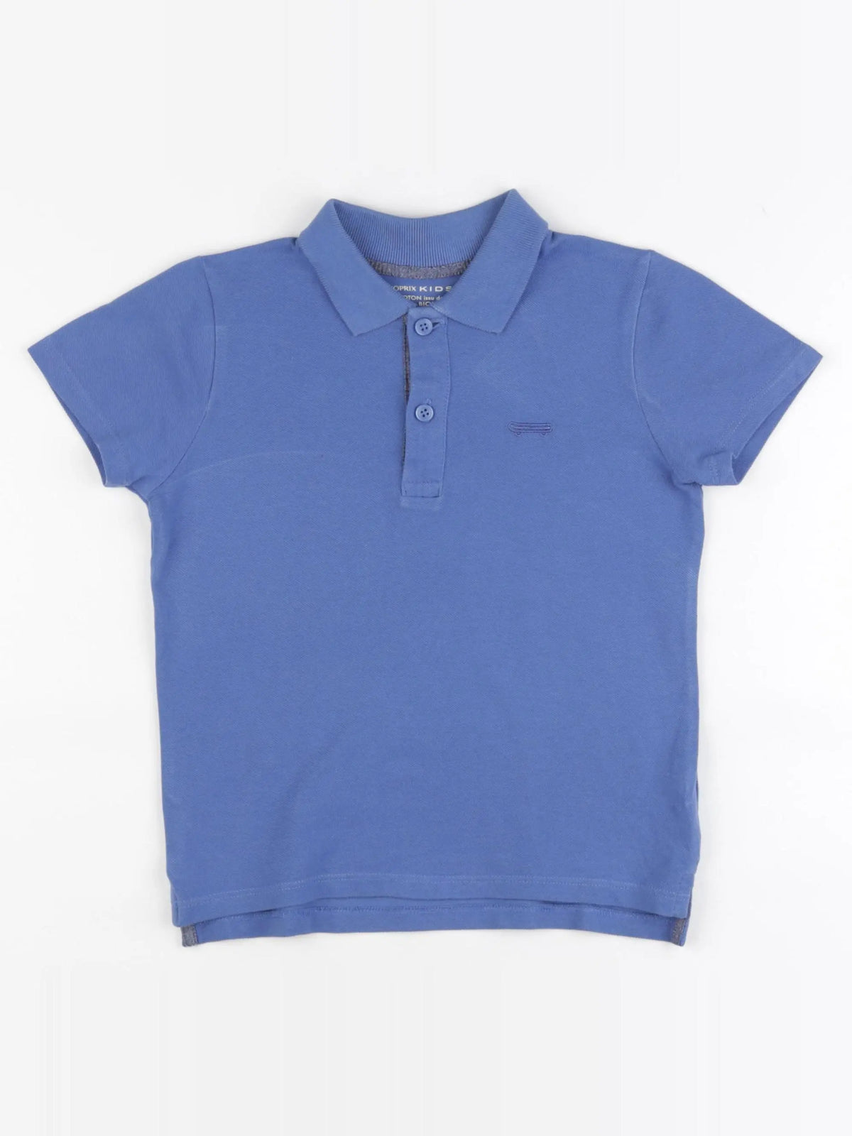 Monoprix - polo bleu - 5 ans