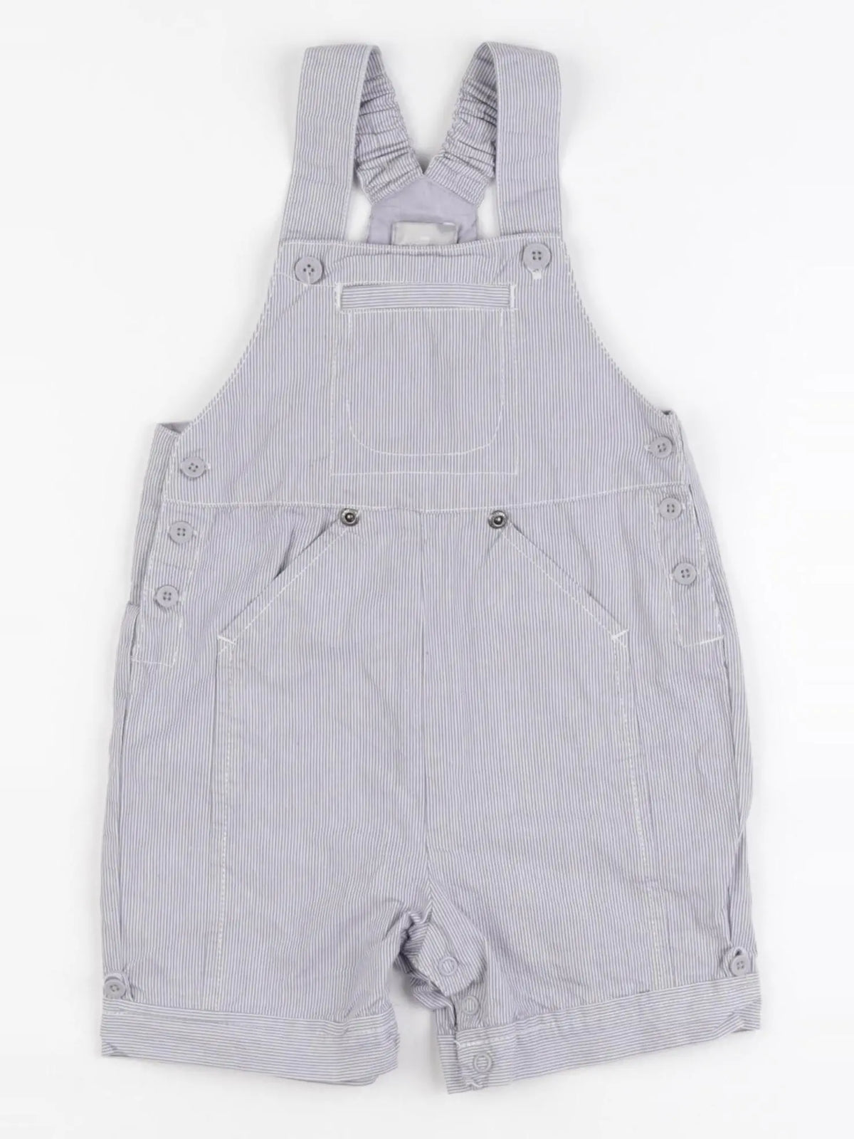 Cyrillus - salopette gris - 12 mois