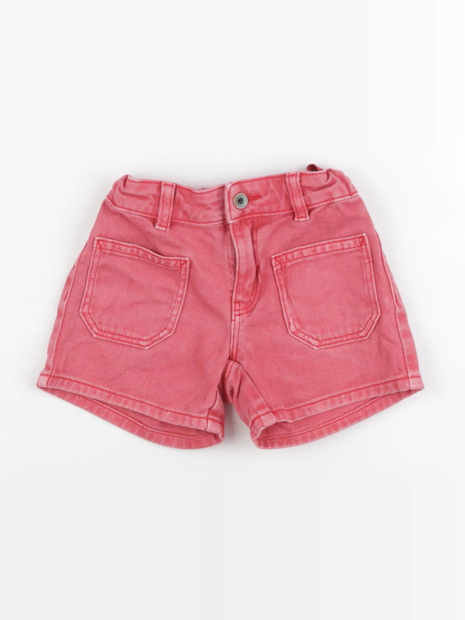 Monoprix - short rouge - 4 ans