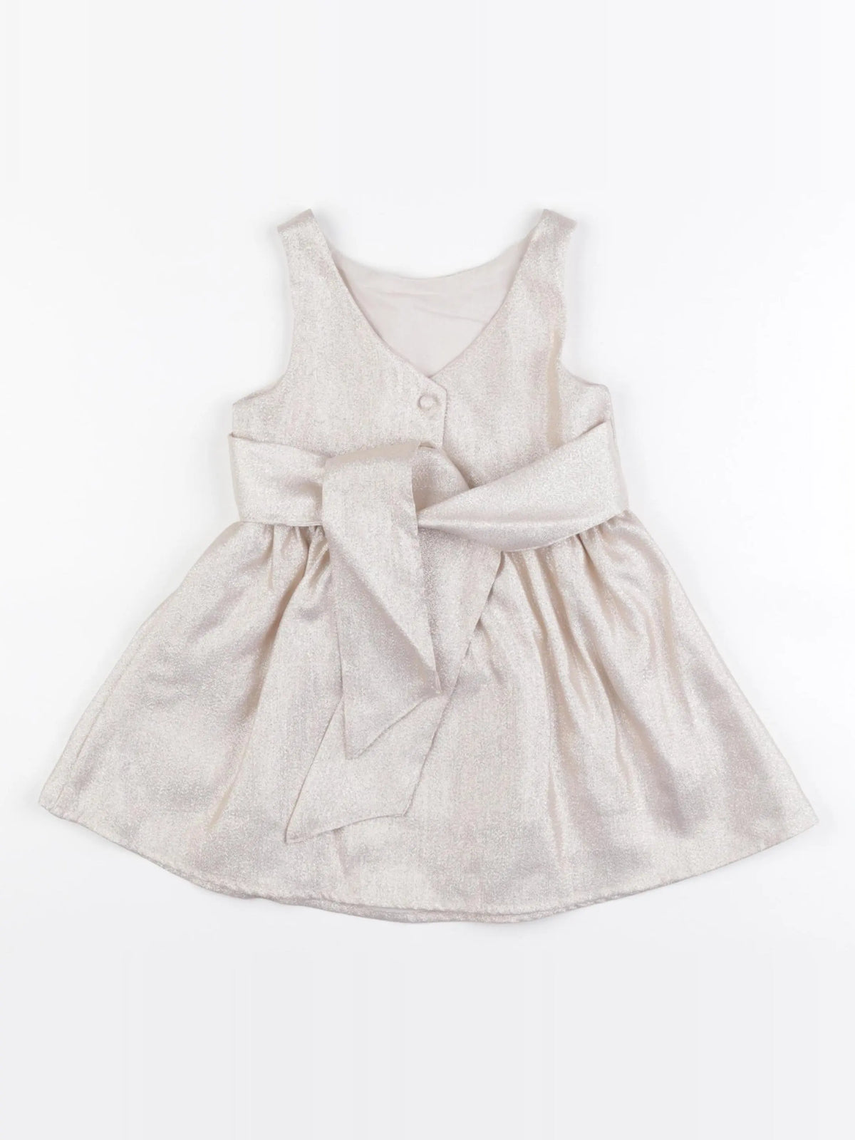 Vertbaudet - robe or - 2 ans