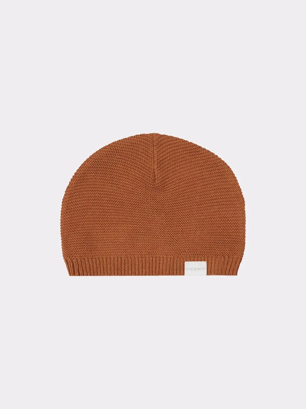 Bonnet tricot ROSITA marron