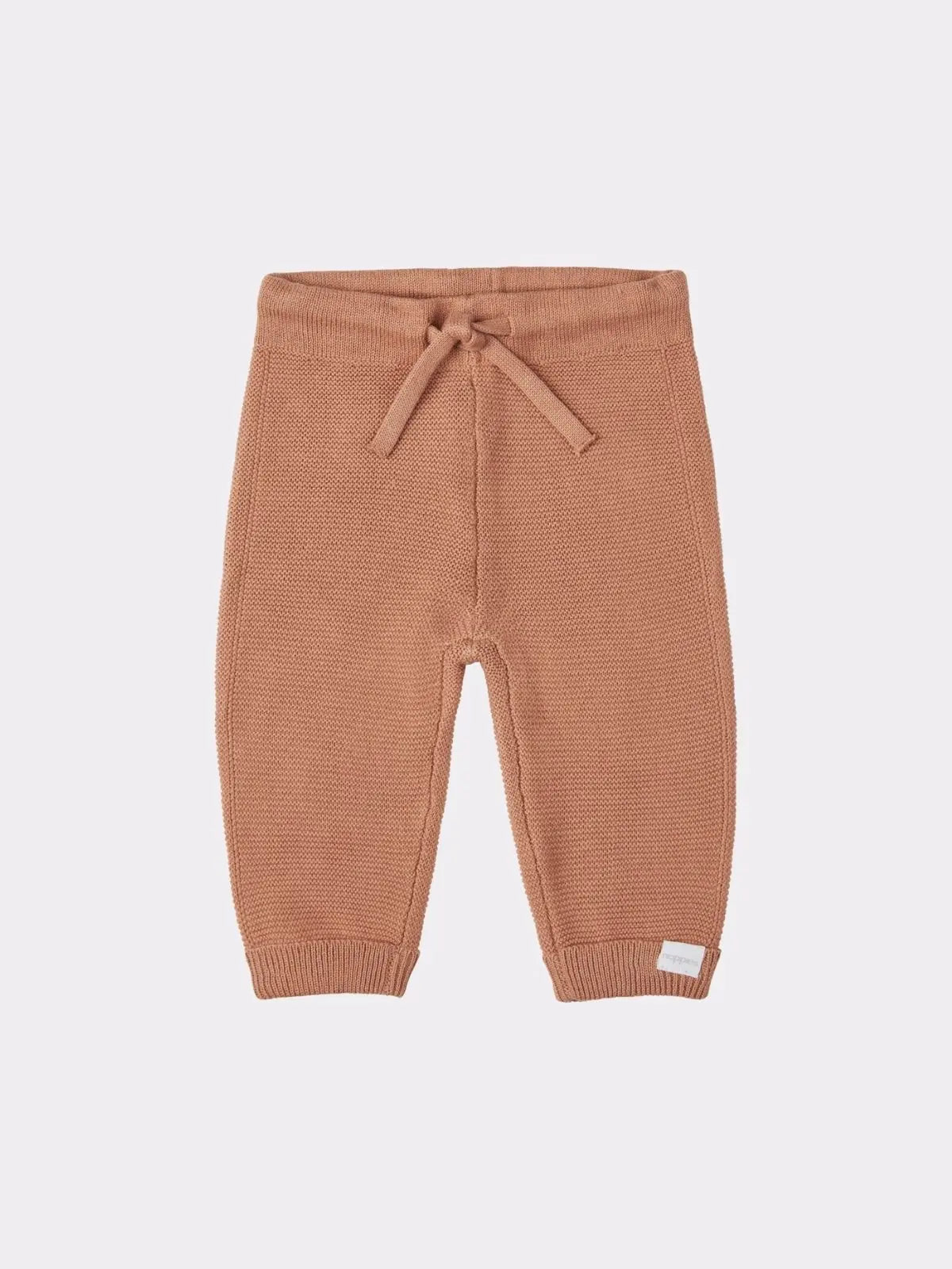 Pantalon tricot GROVER rose