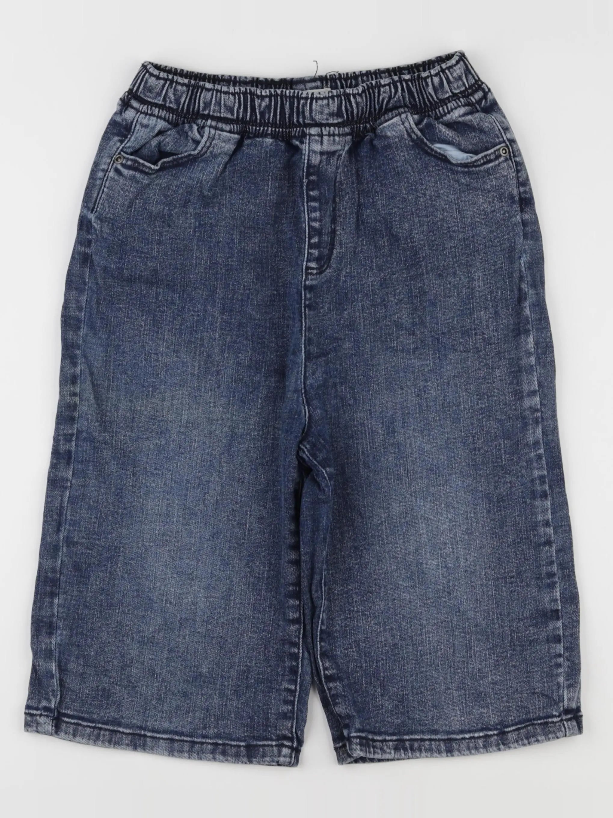 Vertbaudet - pantacourt bleu - 14 ans