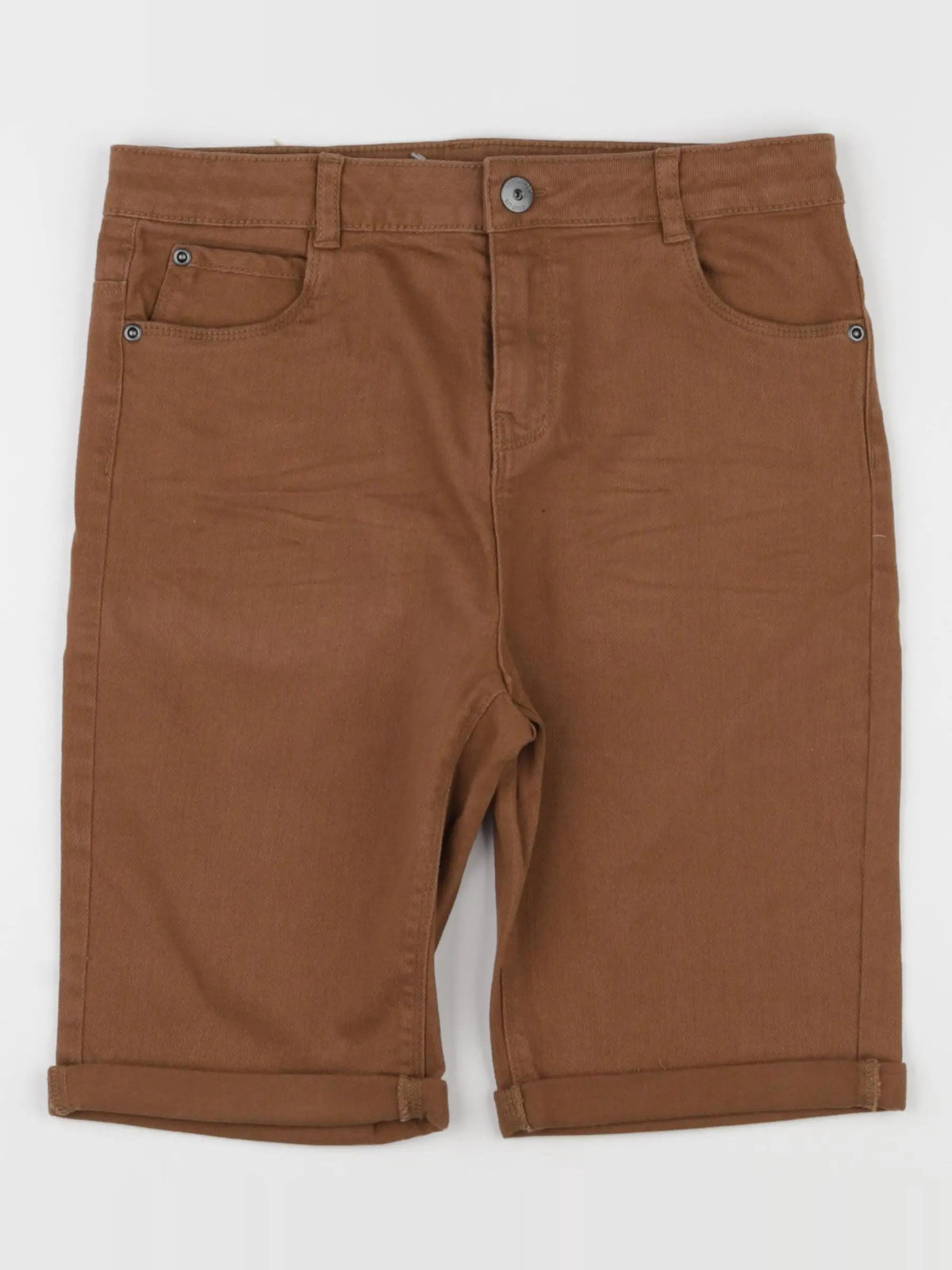 Vertbaudet - short marron - 12 ans