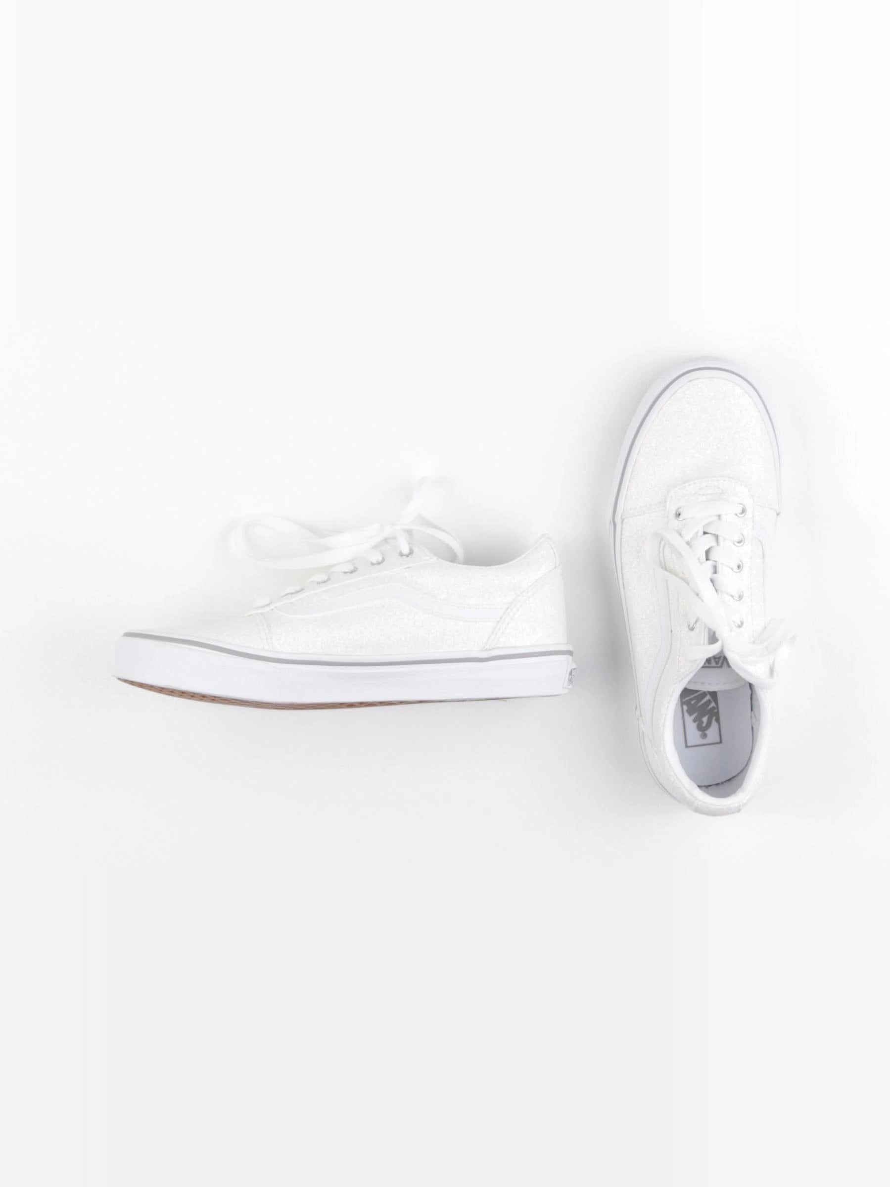Vans - baskets blanc pailleté - pointure 36