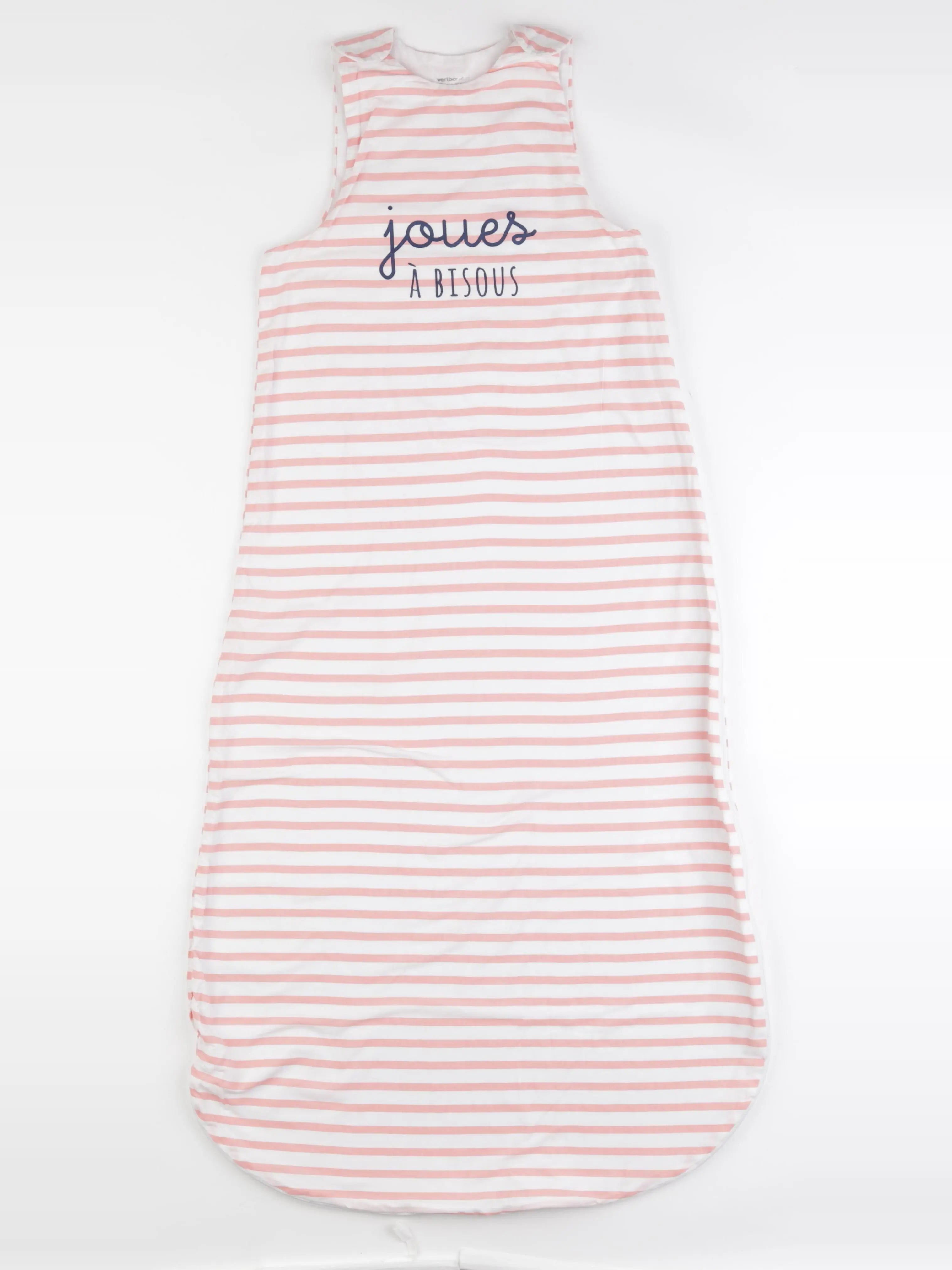 Vertbaudet - gigoteuse blanc, rose - 18/36 mois