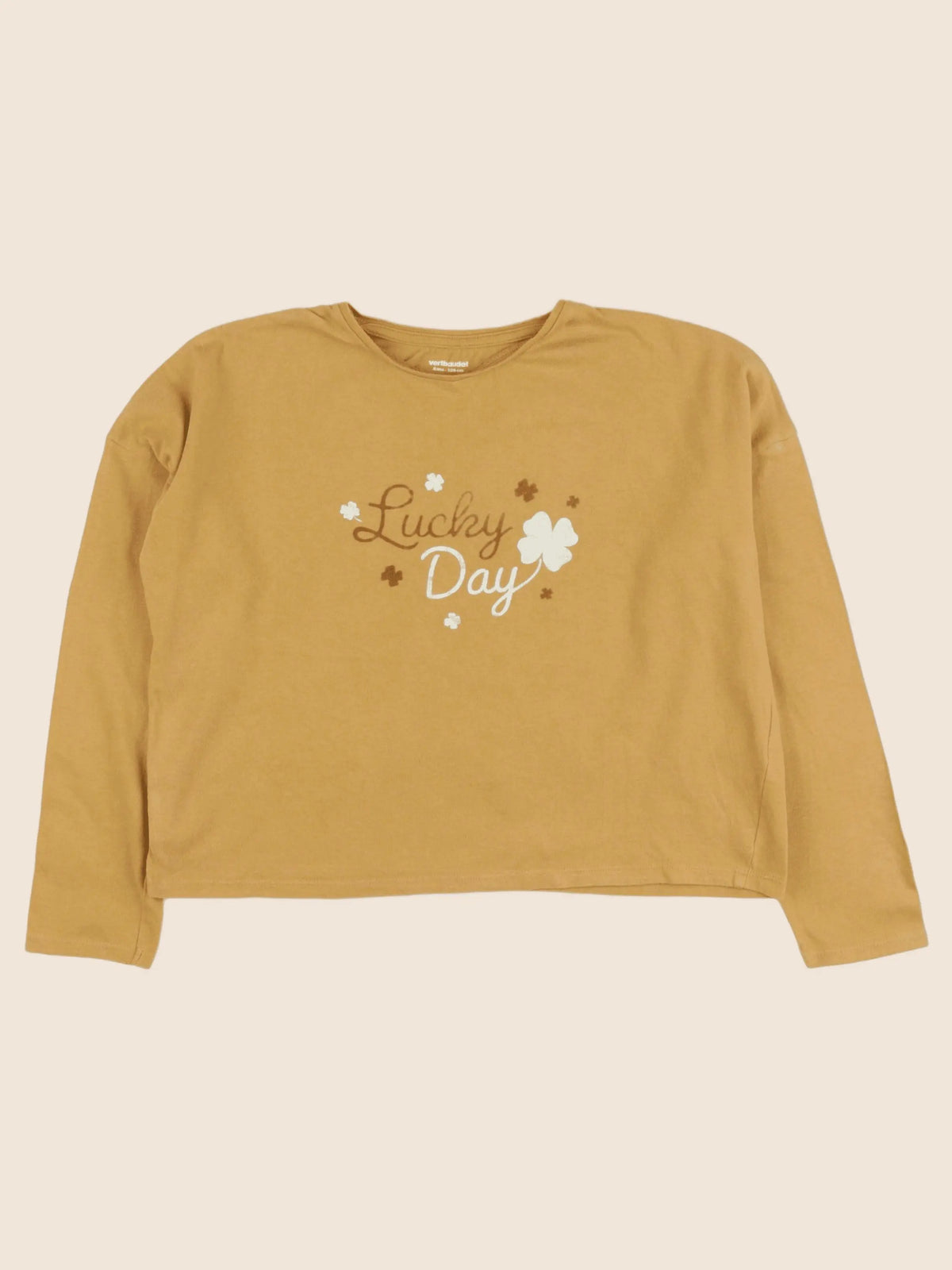 Vertbaudet - tee-shirt jaune - 8 ans