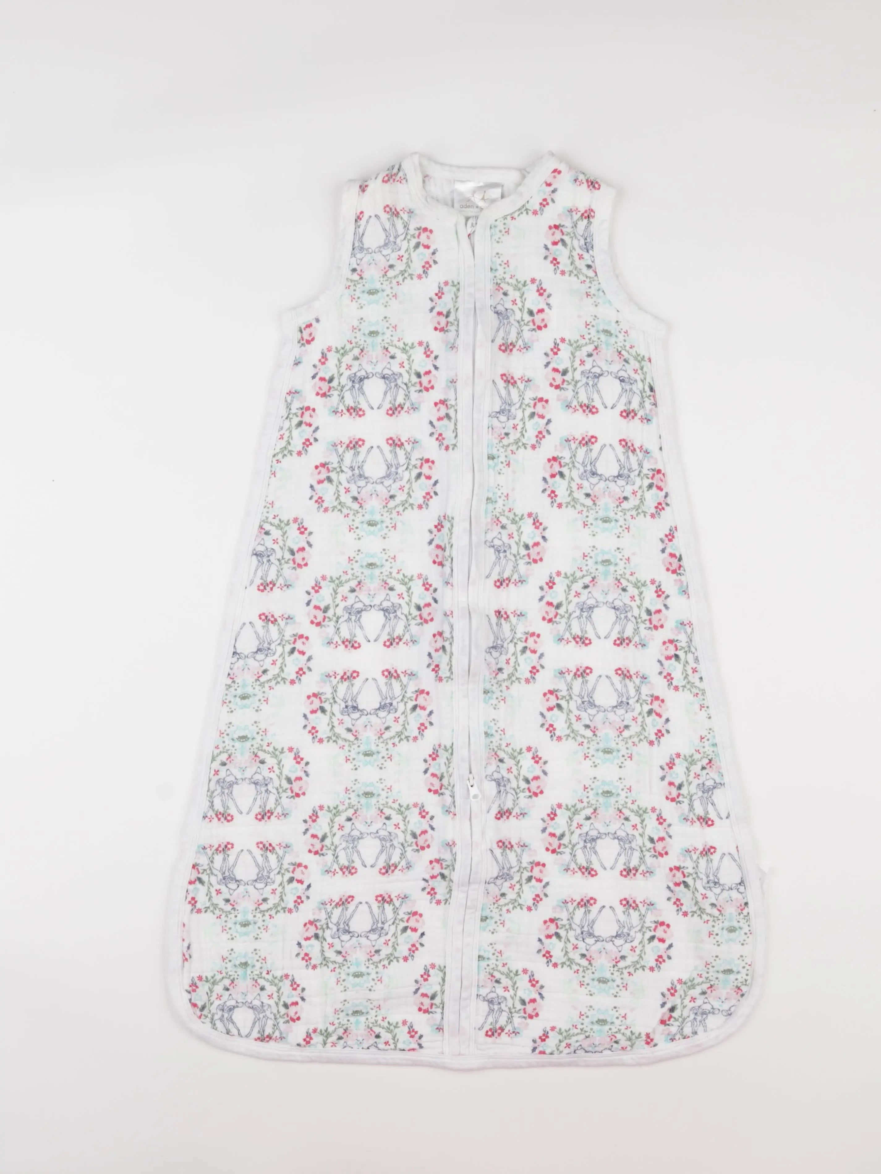 Aden + Anaïs - gigoteuse TOG 1 blanc, rose, vert - 0/6 mois