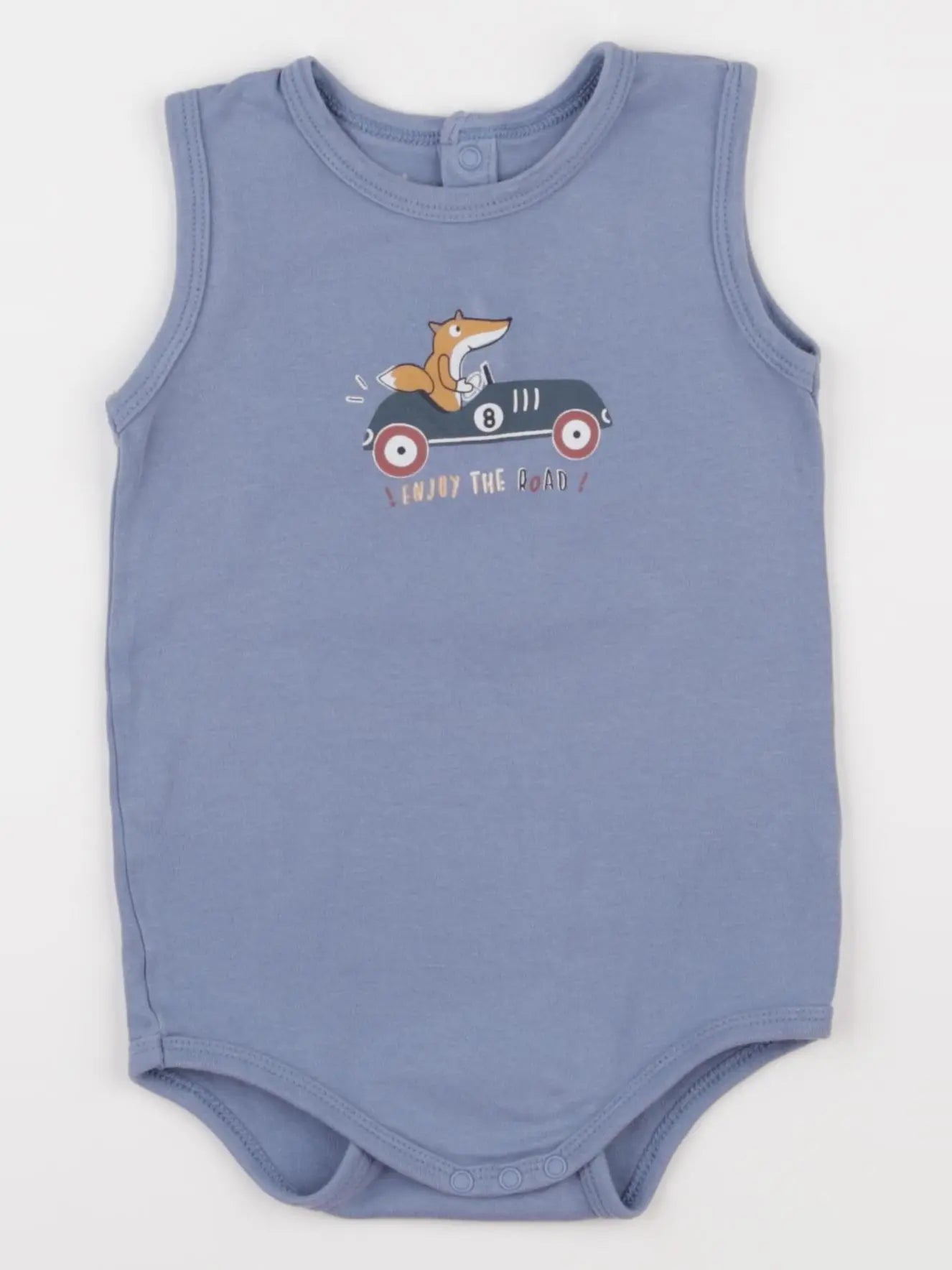 Vertbaudet - body bleu - 3 ans