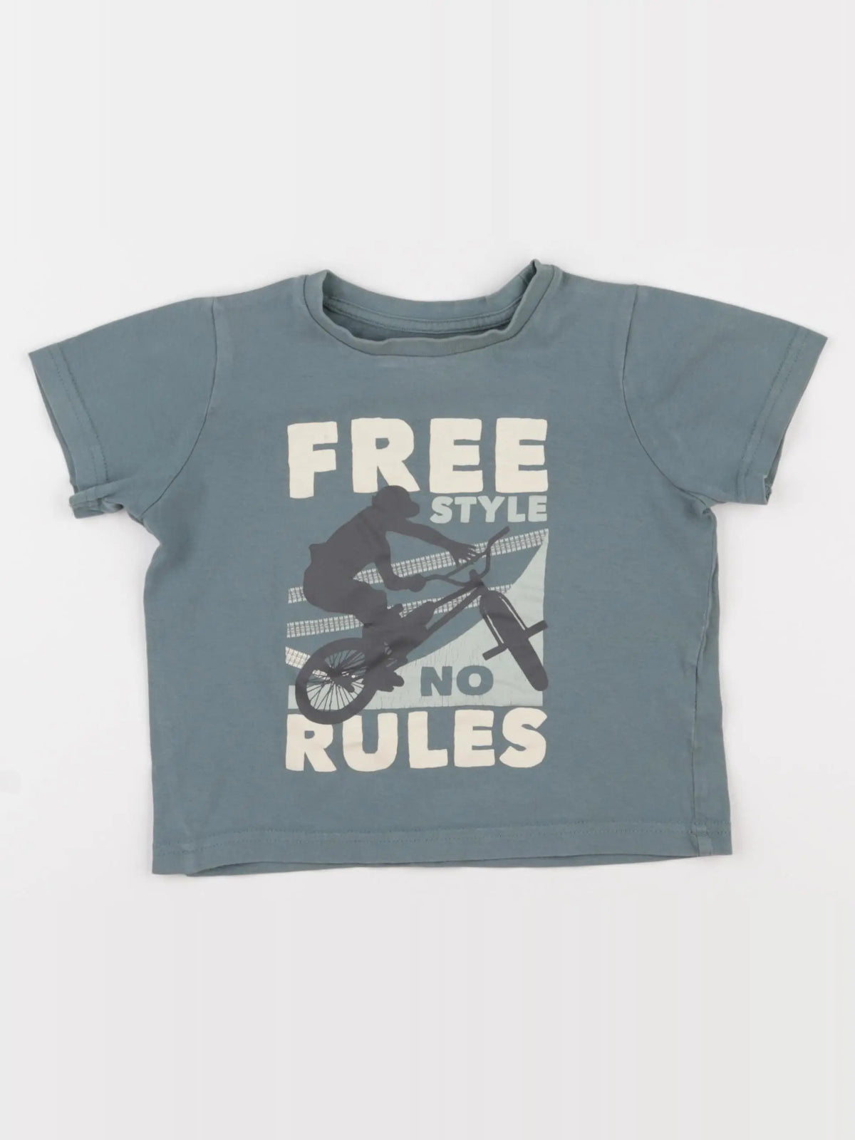 Vertbaudet - tee-shirt vert - 3 ans