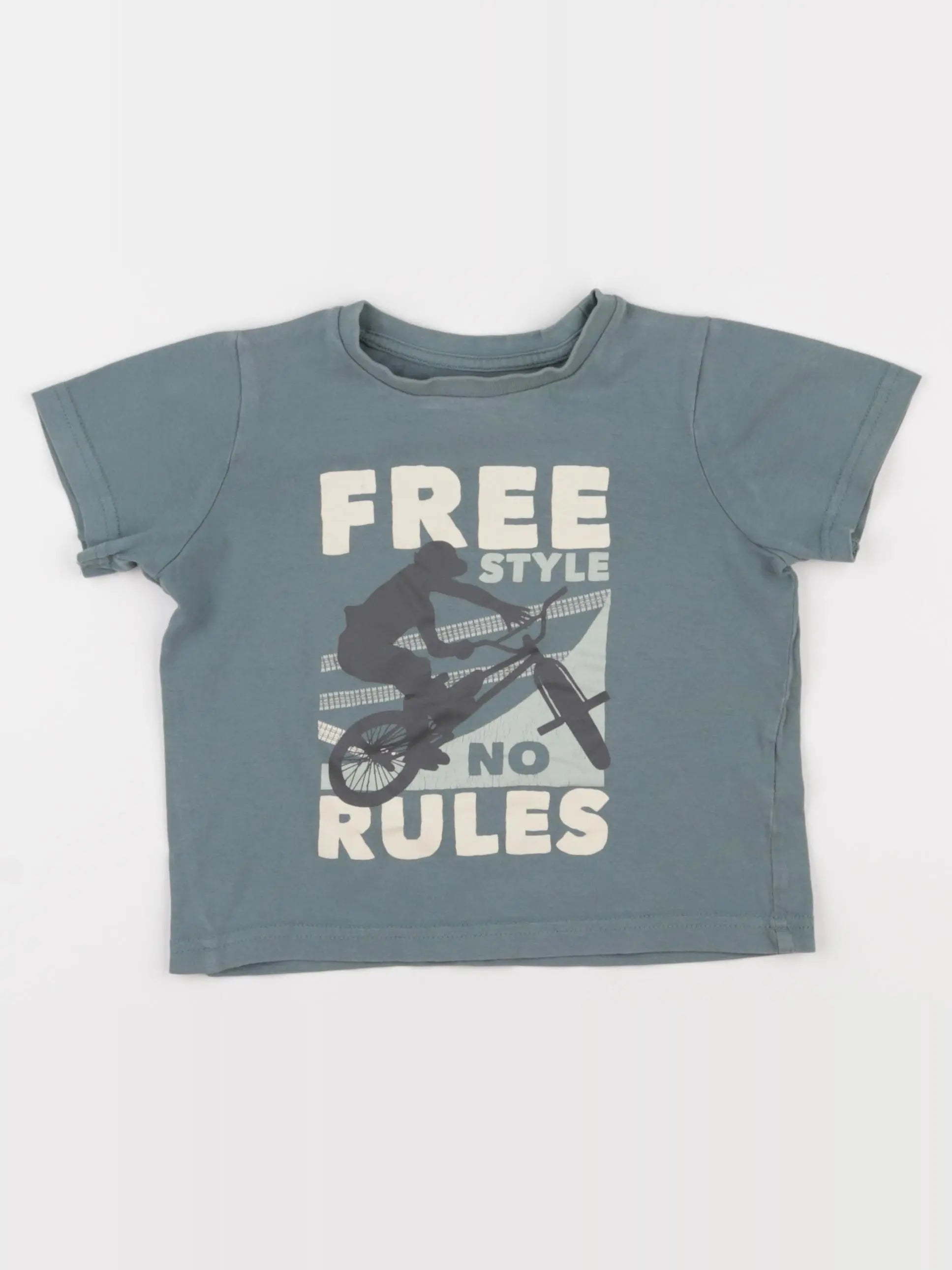 Vertbaudet - tee-shirt vert - 3 ans