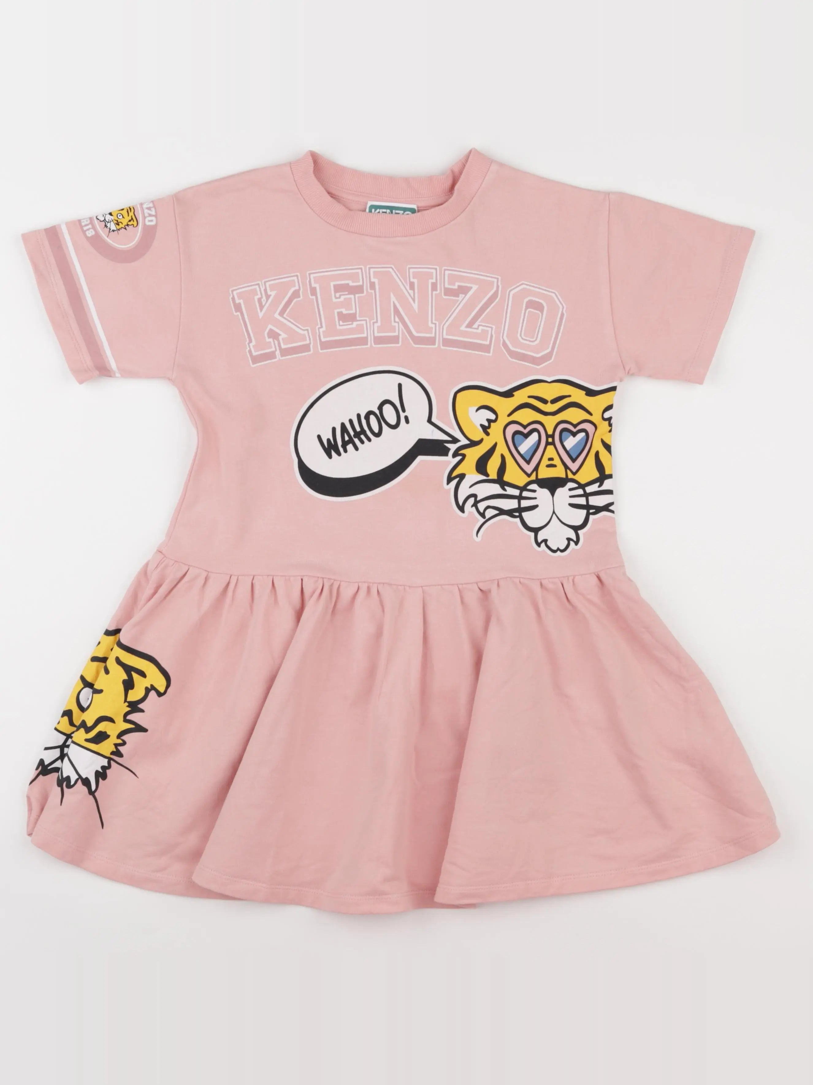 Kenzo - robe rose - 6 ans