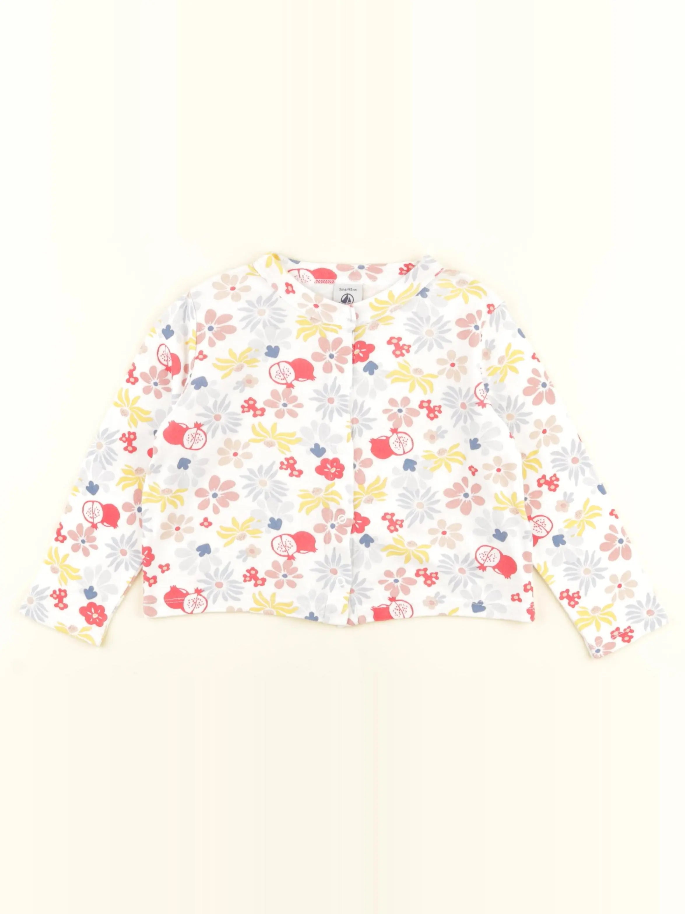Petit Bateau - tee-shirt multicolore - 3 ans