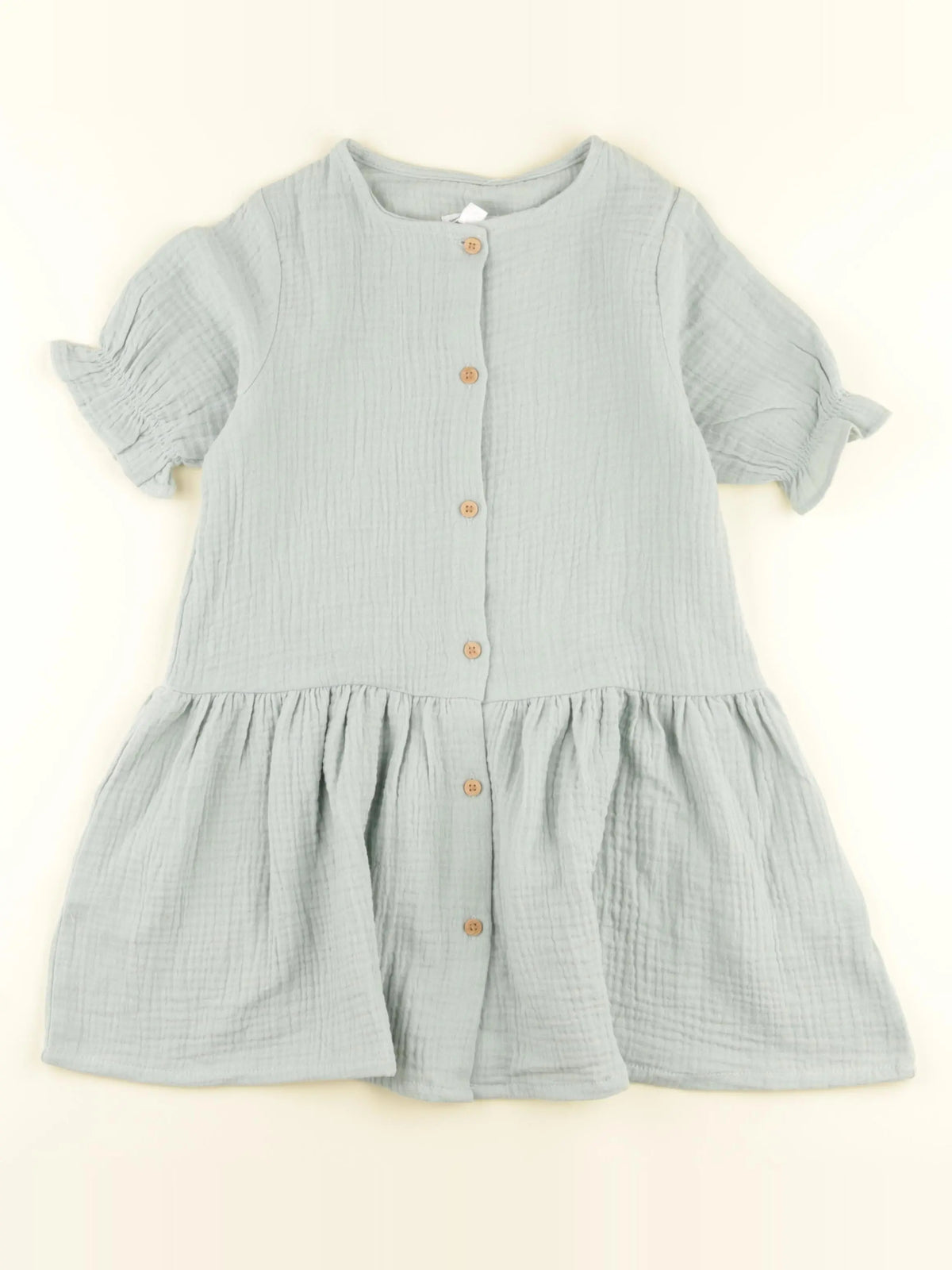 Vertbaudet - robe vert - 5 ans