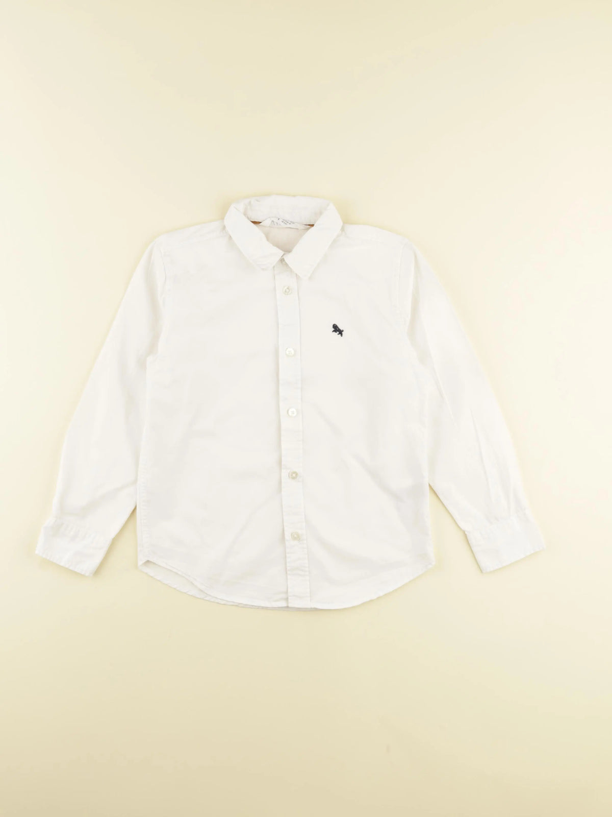 H&M - chemise blanc - 5/6 ans