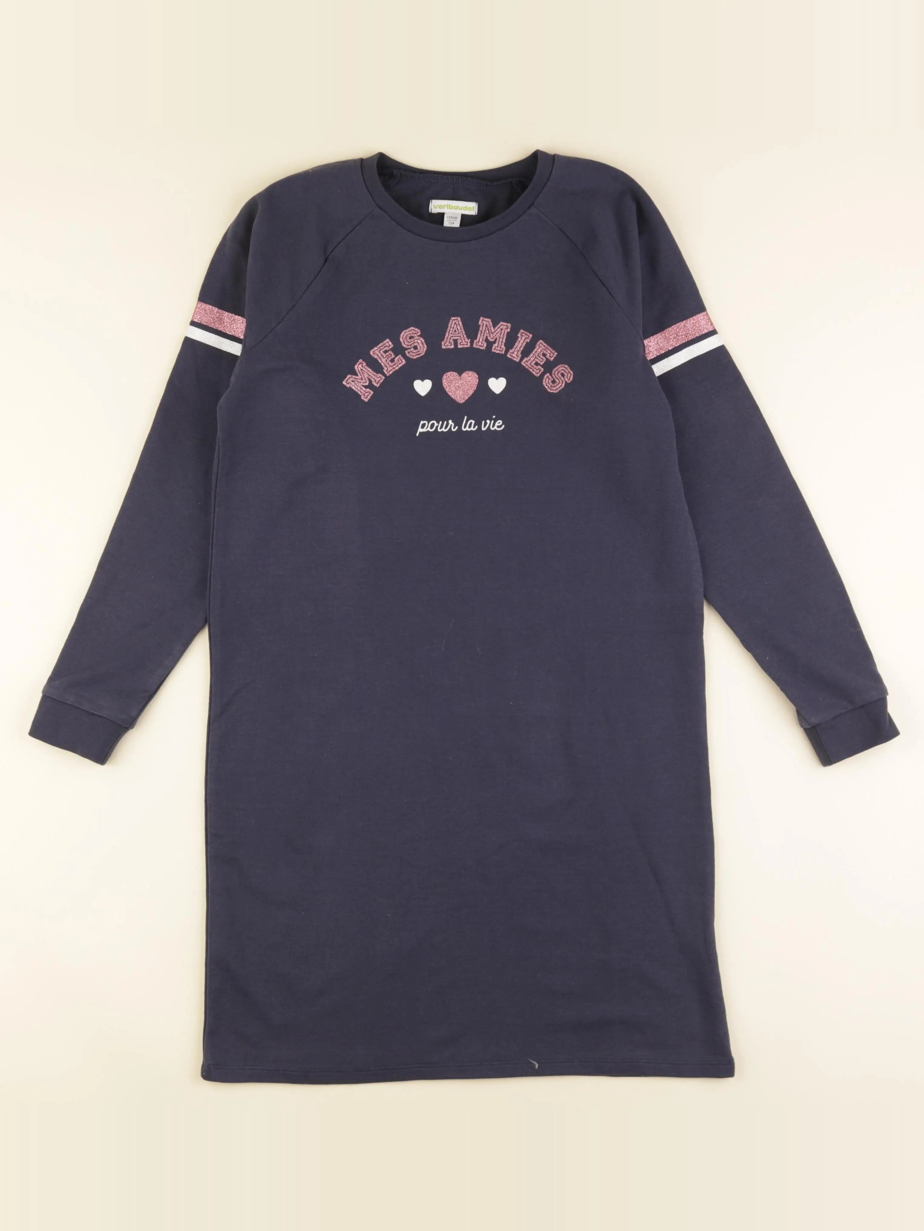 Vertbaudet - robe bleu - 12 ans