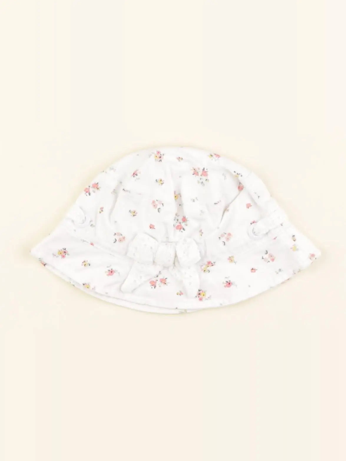 Vertbaudet - chapeau blanc - 3/6 mois